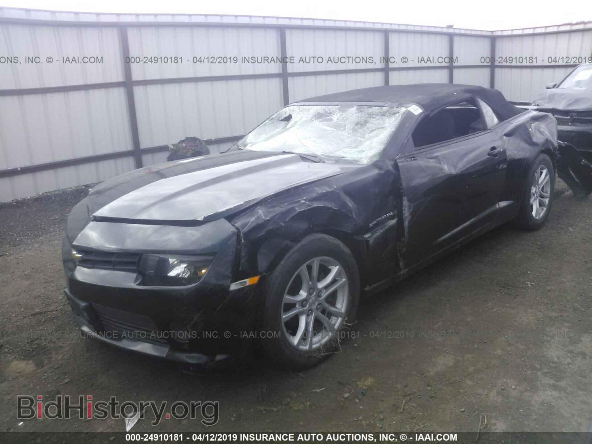 2014 CHEVROLET CAMARO - VIN: 2G1FB3D33E9199092 - Photo 2