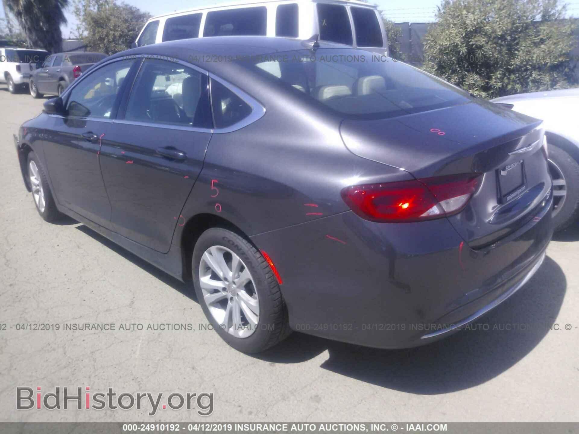 2016 CHRYSLER 200 - VIN: 1C3CCCAB3GN177603 - Фото 3