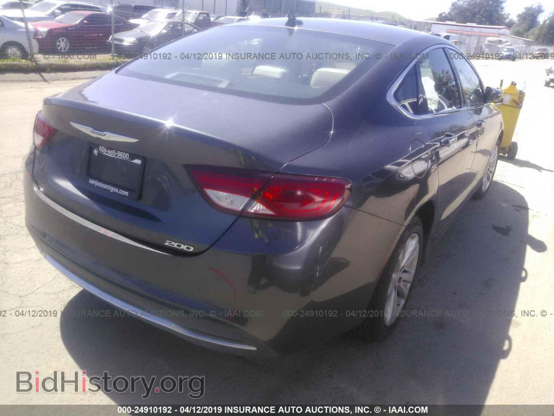 2016 CHRYSLER 200 - VIN: 1C3CCCAB3GN177603 - Фото 4