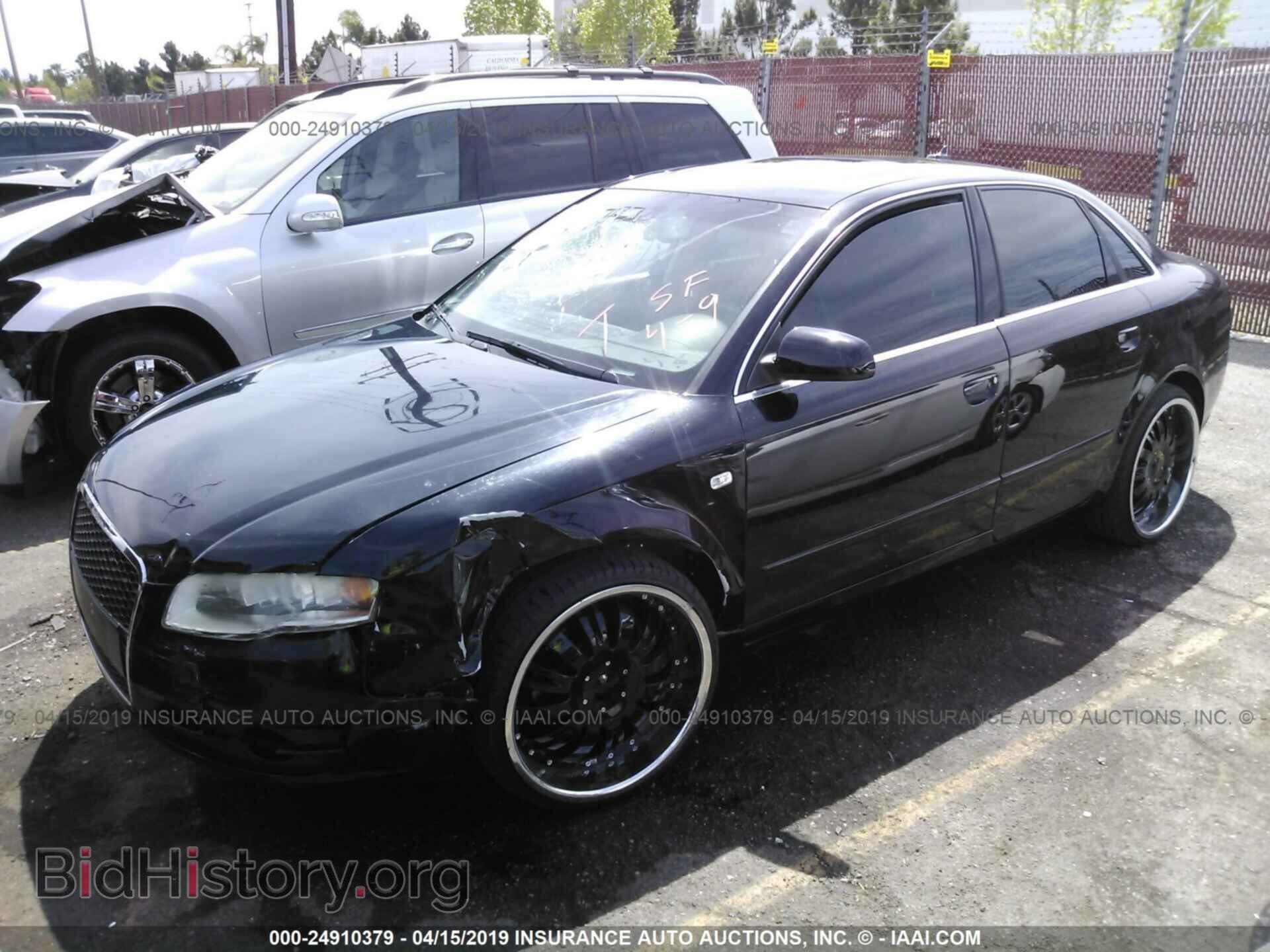 2007 AUDI A4 - VIN: WAUDH78E07A251430 - Фото 2