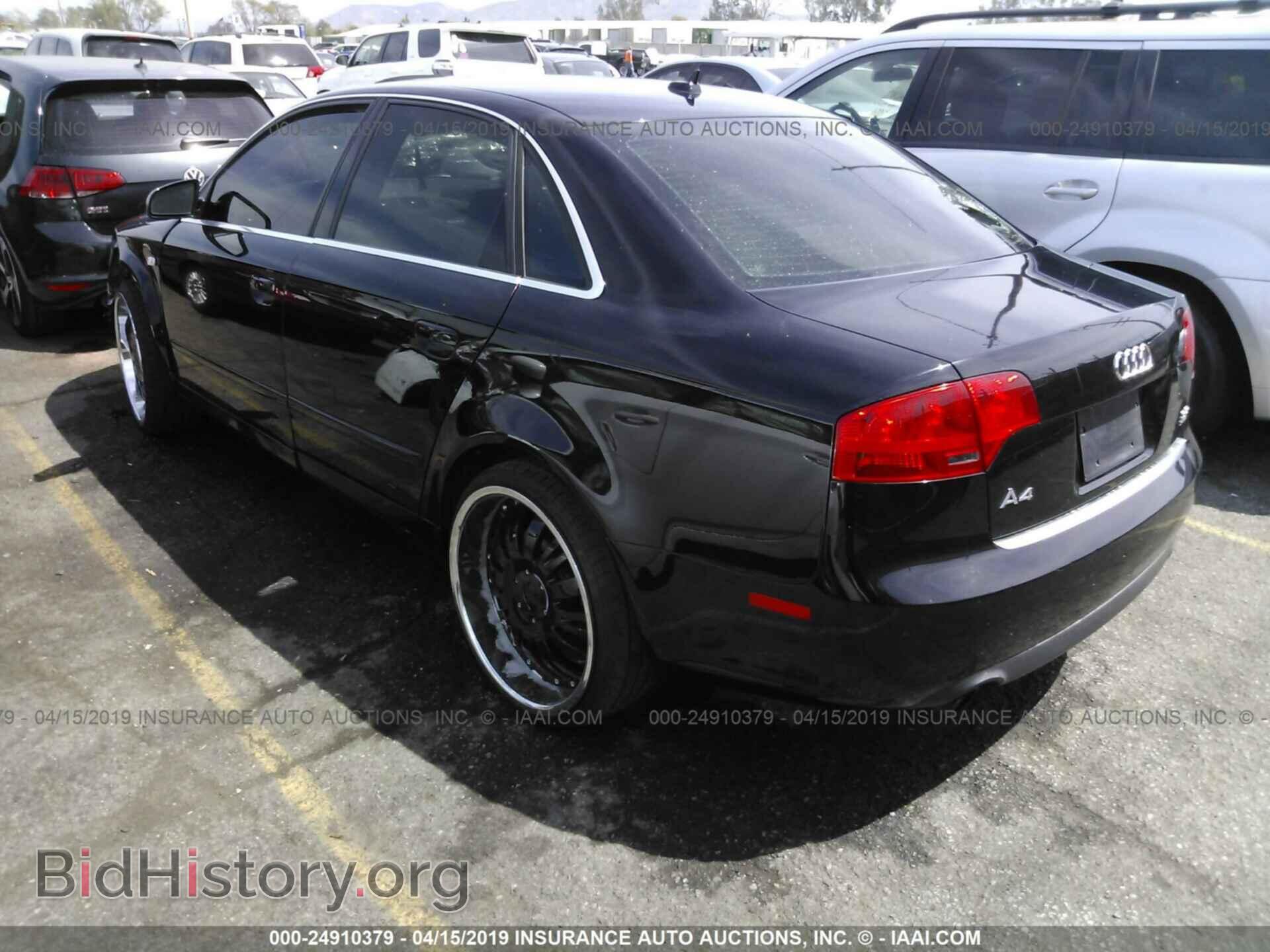 2007 AUDI A4 - VIN: WAUDH78E07A251430 - Фото 3