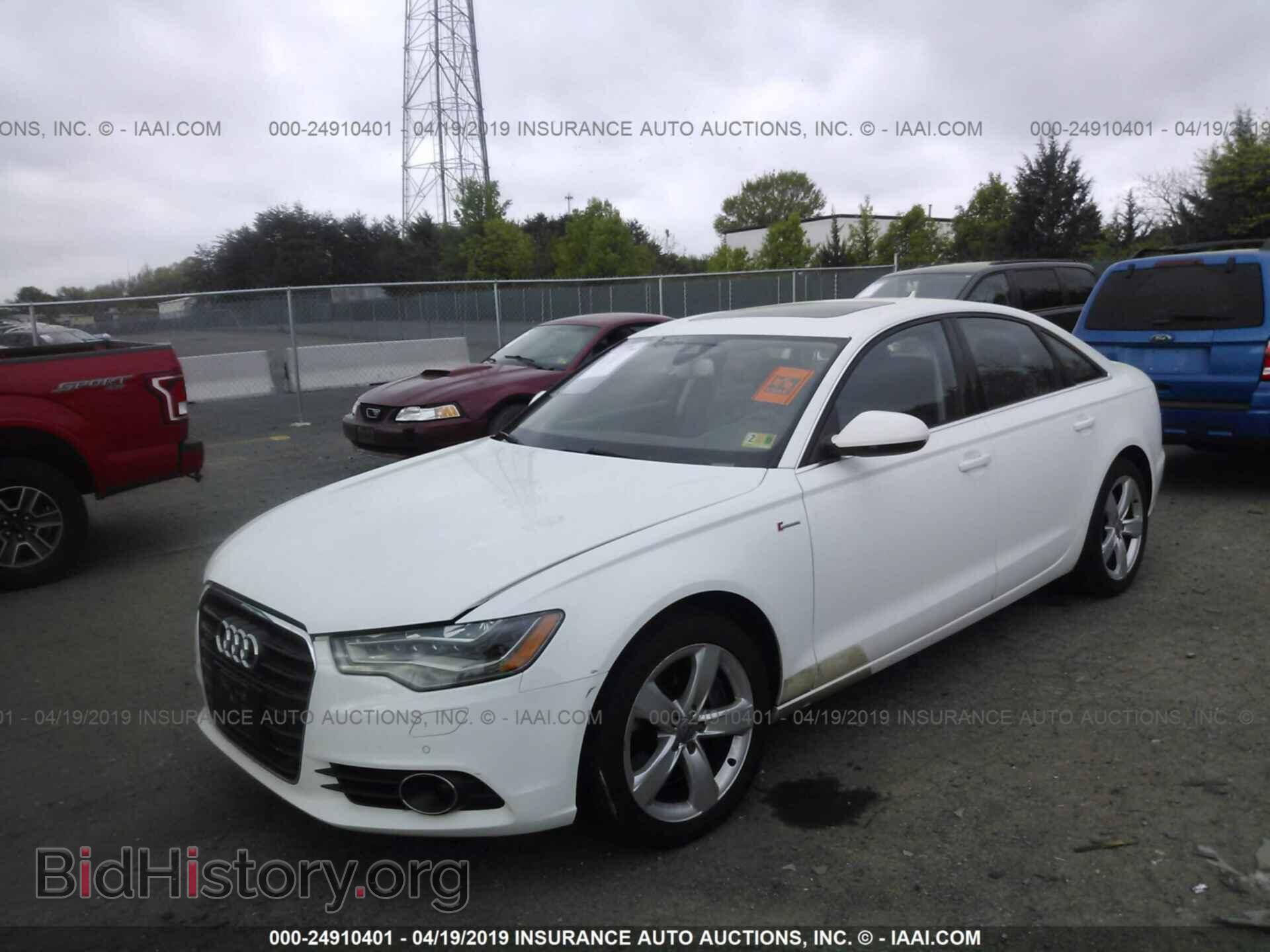 2012 AUDI A6 - VIN: WAUBGAFCXCN012477 - Photo 2