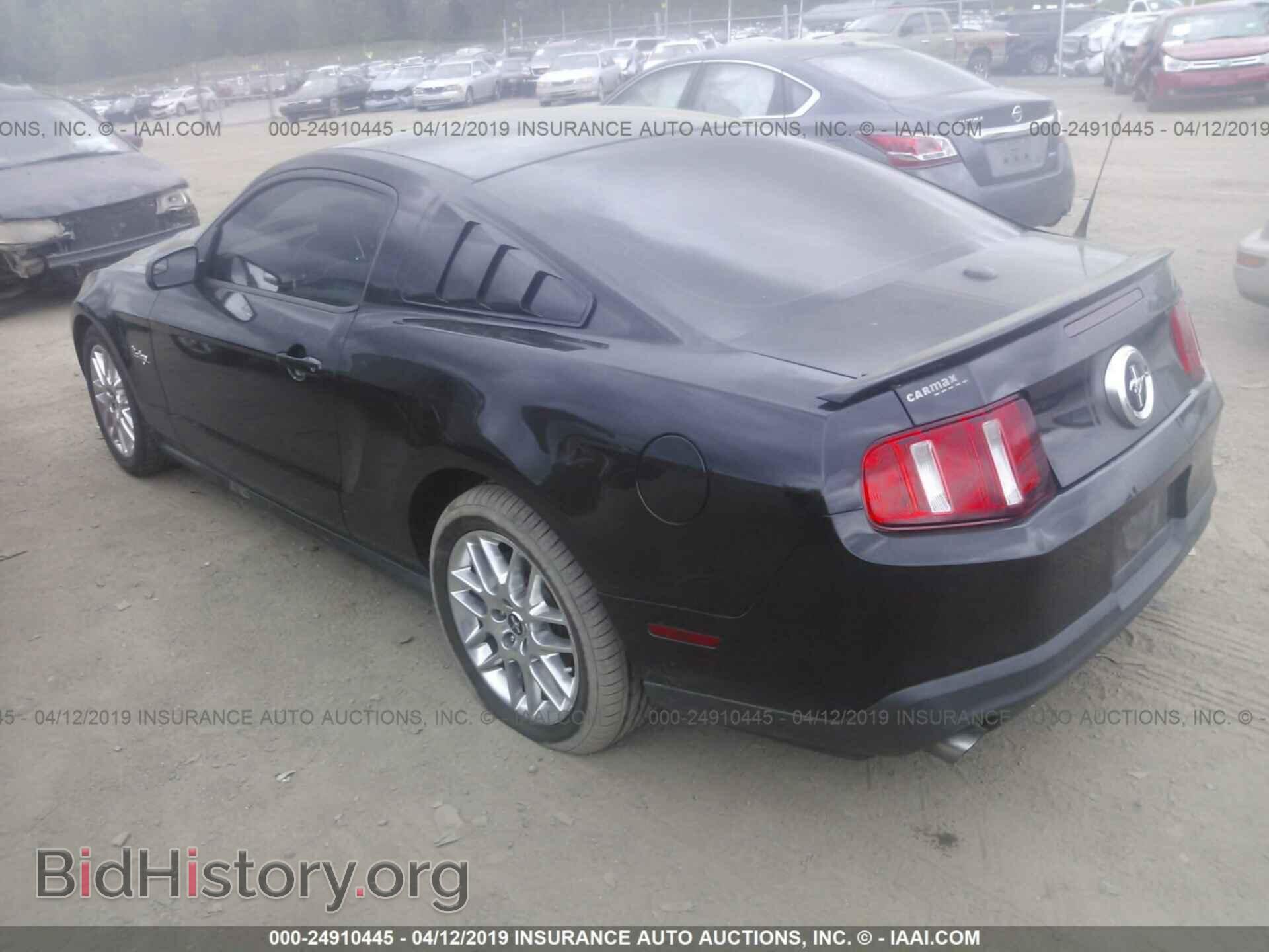 2012 FORD MUSTANG - VIN: 1ZVBP8AM2C5259954 - Фото 3