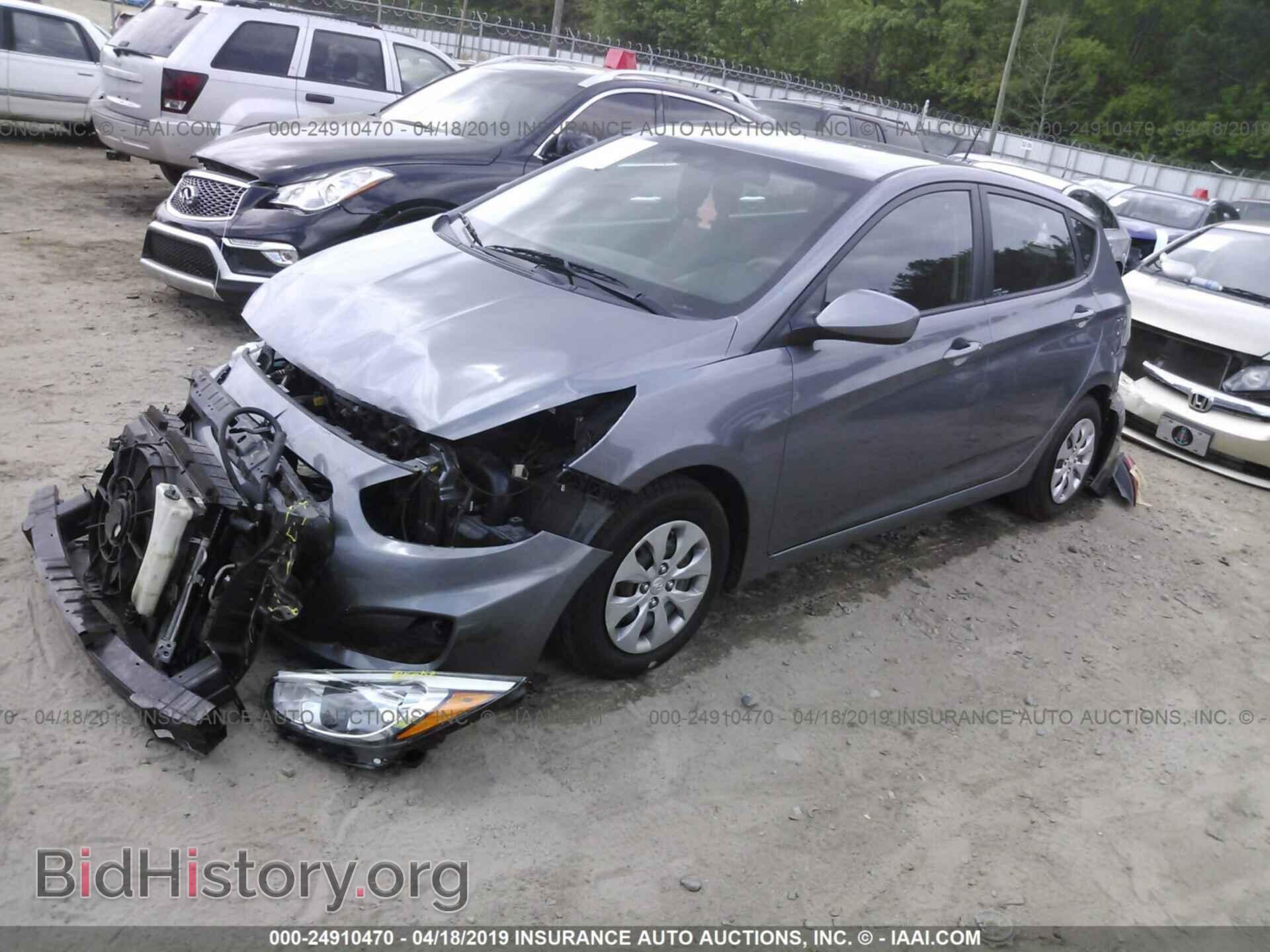 2016 HYUNDAI ACCENT - VIN: KMHCT5AE9GU237886 - Фото 2