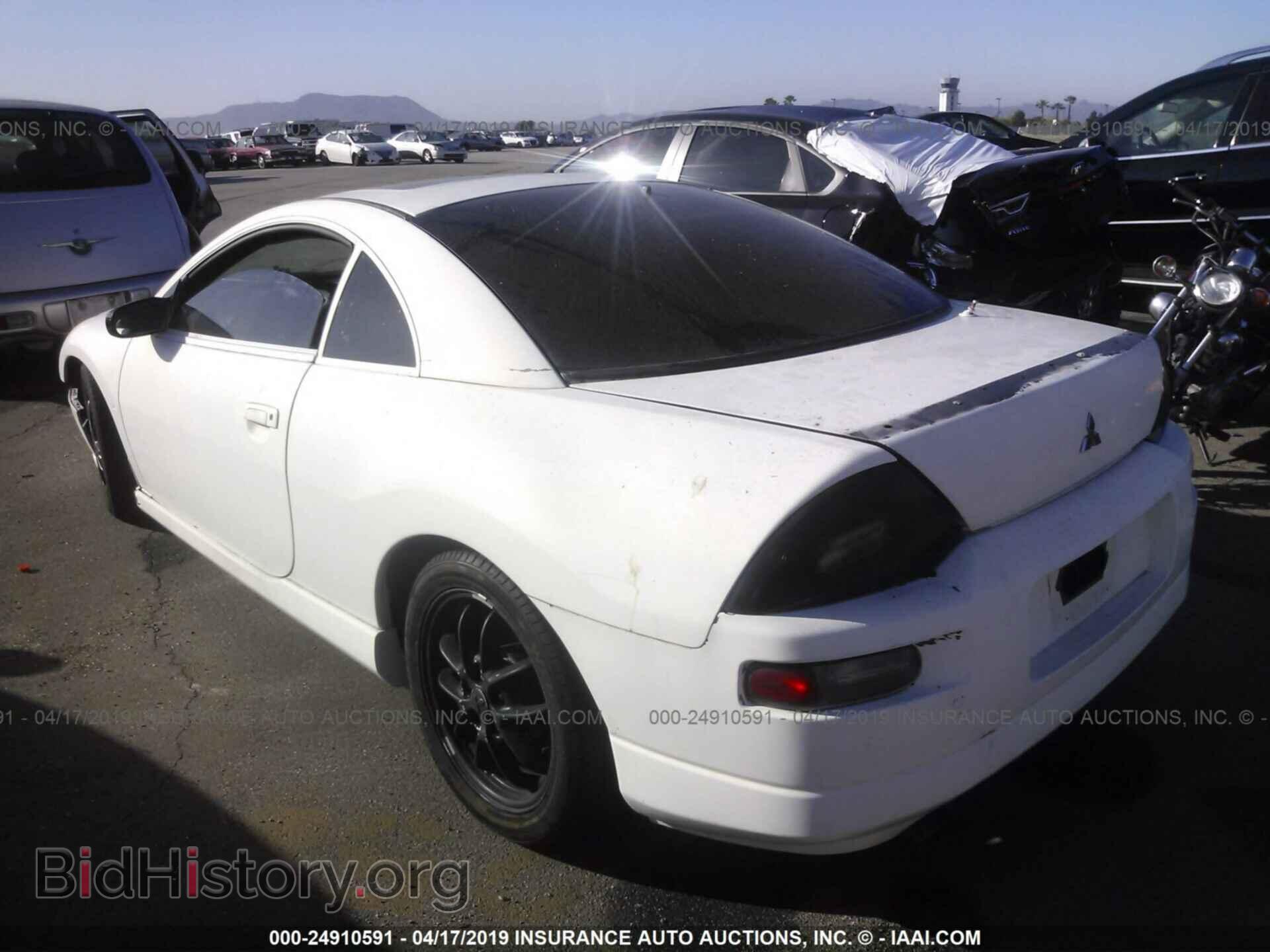 2002 MITSUBISHI ECLIPSE - VIN: 4A3AC54H72E082448 - Фото 3