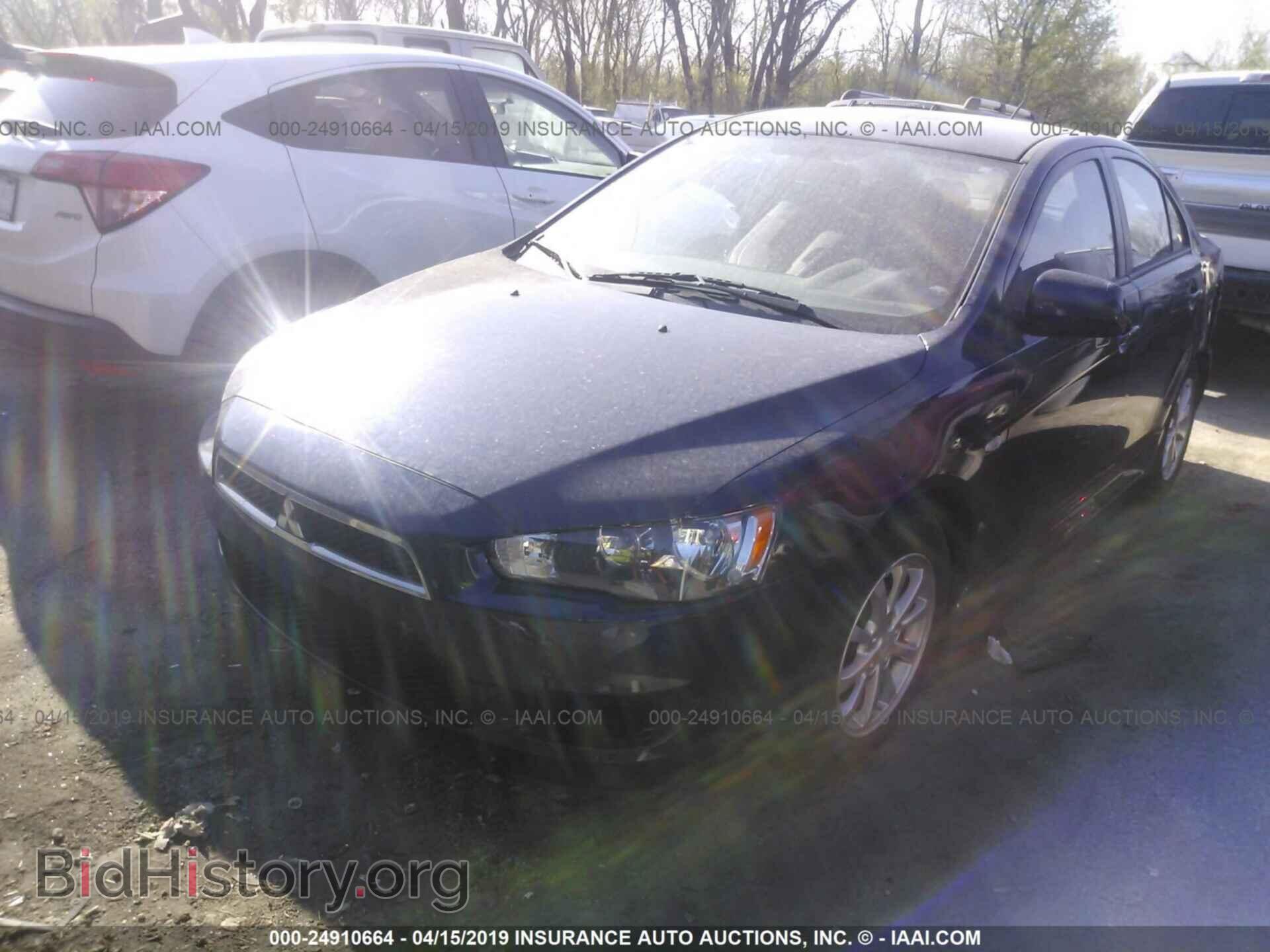 2013 MITSUBISHI LANCER - VIN: JA32U2FU0DU008972 - Фото 2