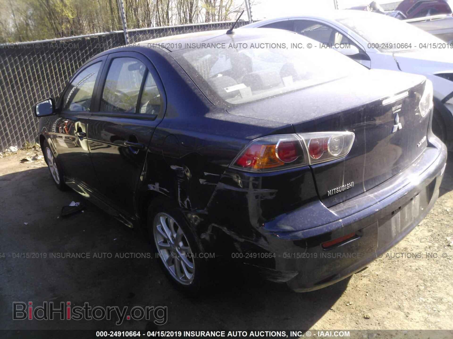 2013 MITSUBISHI LANCER - VIN: JA32U2FU0DU008972 - Фото 3