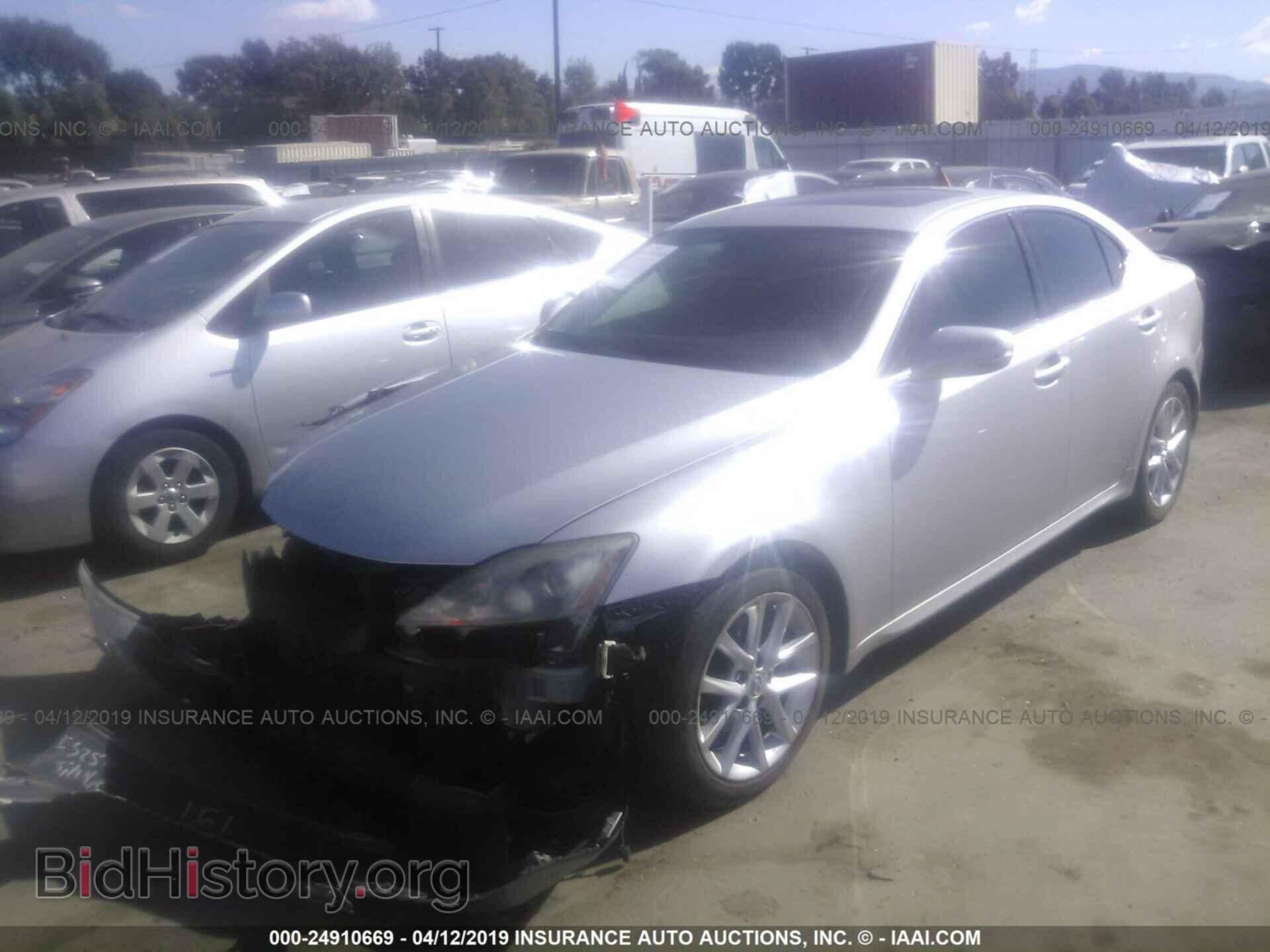2012 LEXUS IS - VIN: JTHBF5C26C5158821 - Photo 2