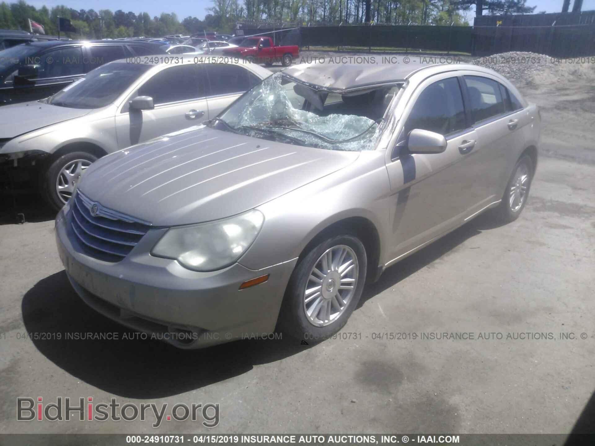 2007 CHRYSLER SEBRING - VIN: 1C3LC56K17N678574 - Фото 2