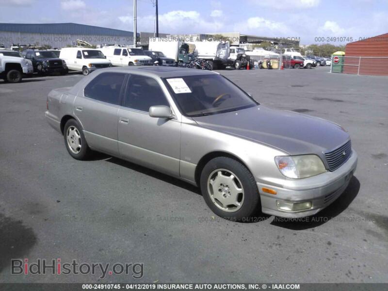 2000 Lexus LS (VIN JT8BH28F3Y0180882) — фото 1 из 10, IAAI, повреждение: правая задняя часть
