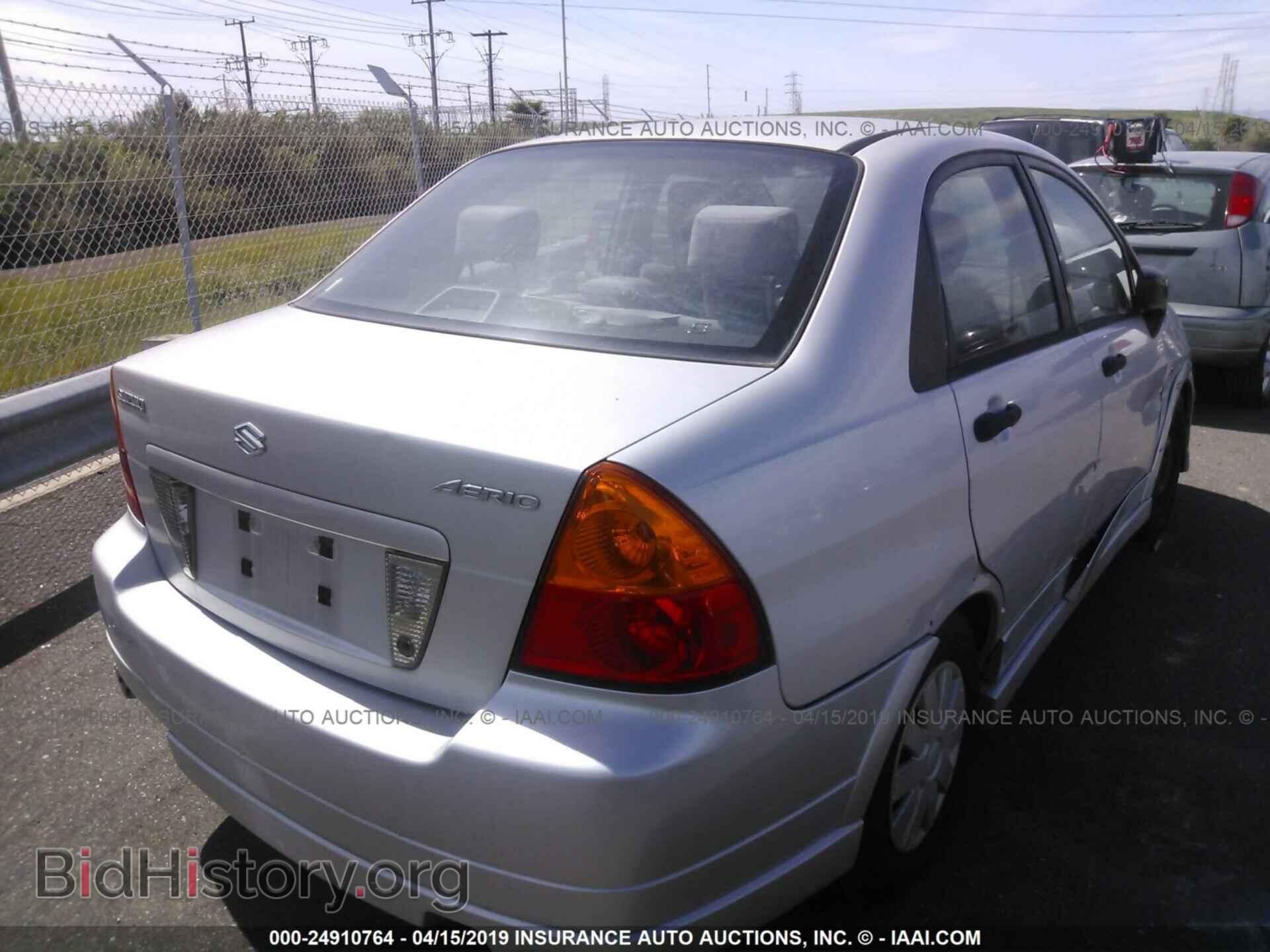 2003 SUZUKI AERIO - VIN: JS2RA41S235161443 - Фото 4