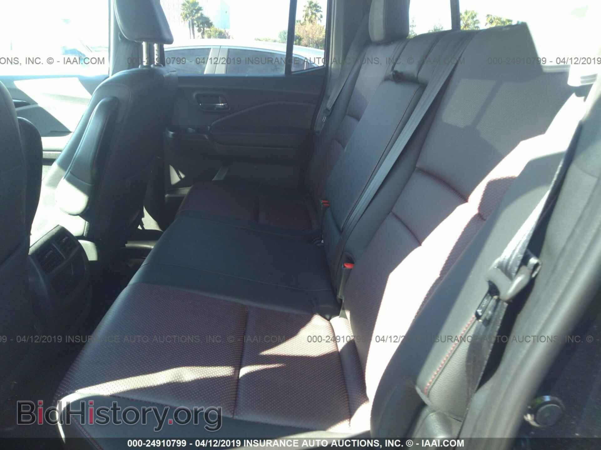 2017 HONDA RIDGELINE - VIN: 5FPYK3F85HB016372 - Фото 8