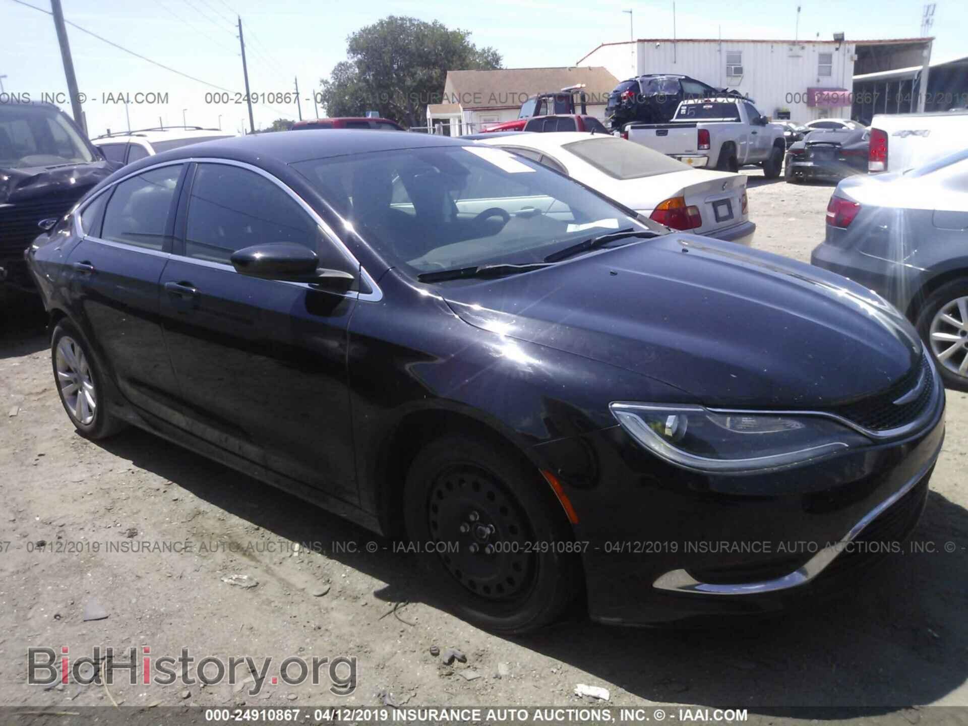 Photo 1C3CCCAB2GN112032 - CHRYSLER 200 2016