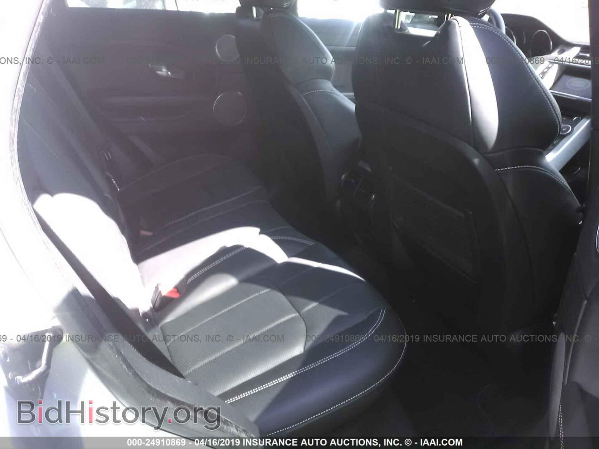 2016 LAND ROVER RANGE ROVER EVOQU - VIN: SALVR2BG5GH089988 - Фото 8