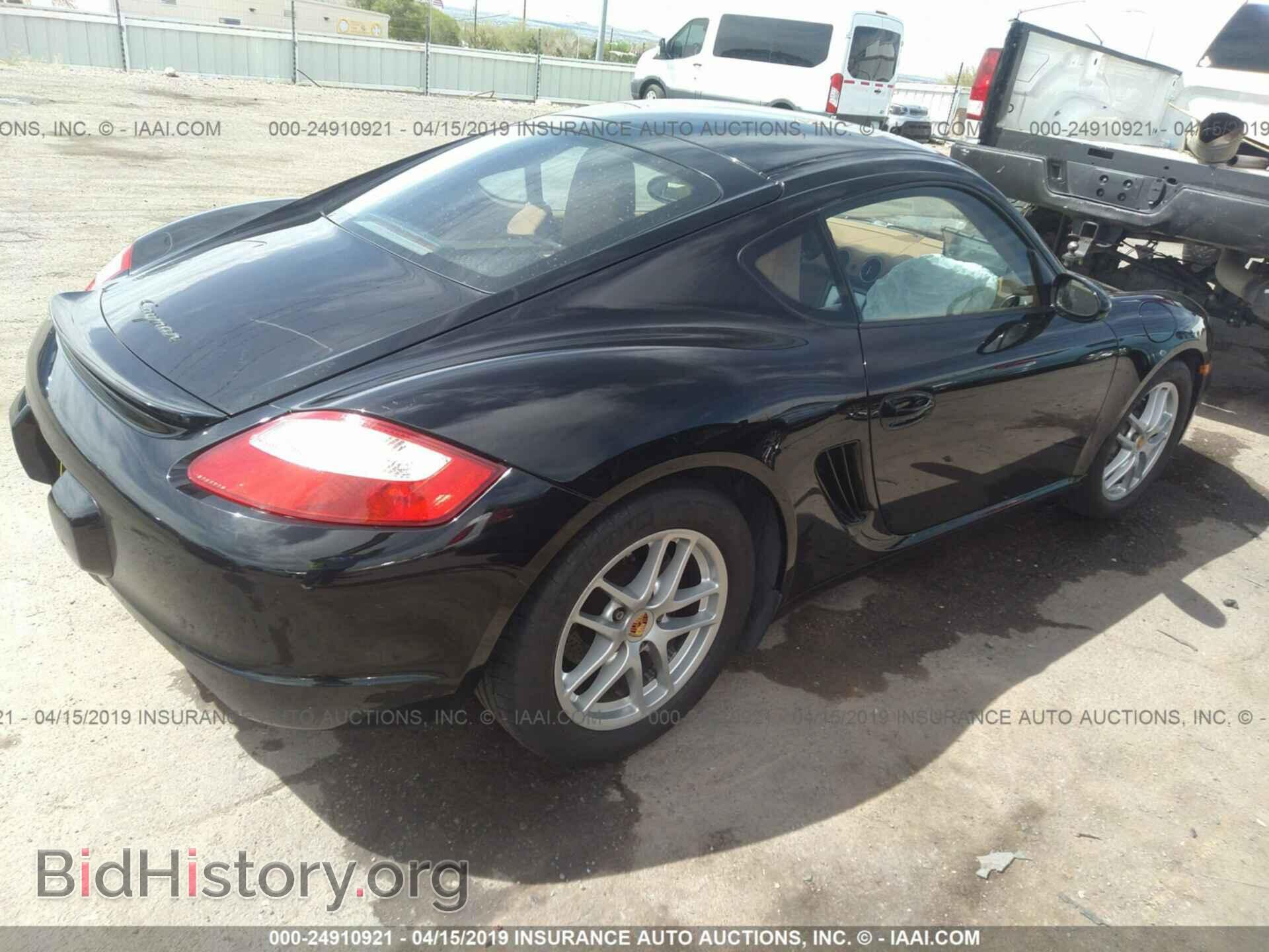 2007 PORSCHE CAYMAN - VIN: WP0AA29837U760514 - Фото 4