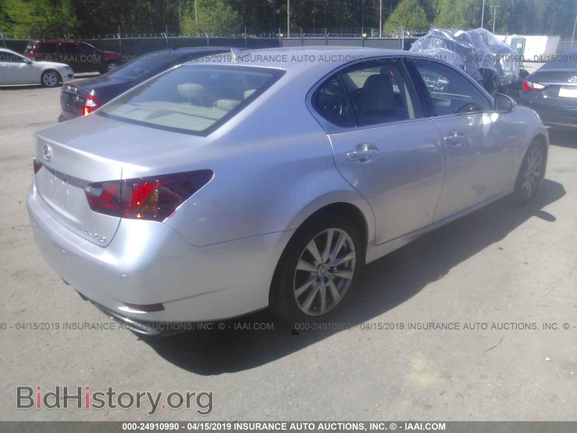 2013 LEXUS GS - VIN: JTHCE1BLXD5013695 - Photo 4