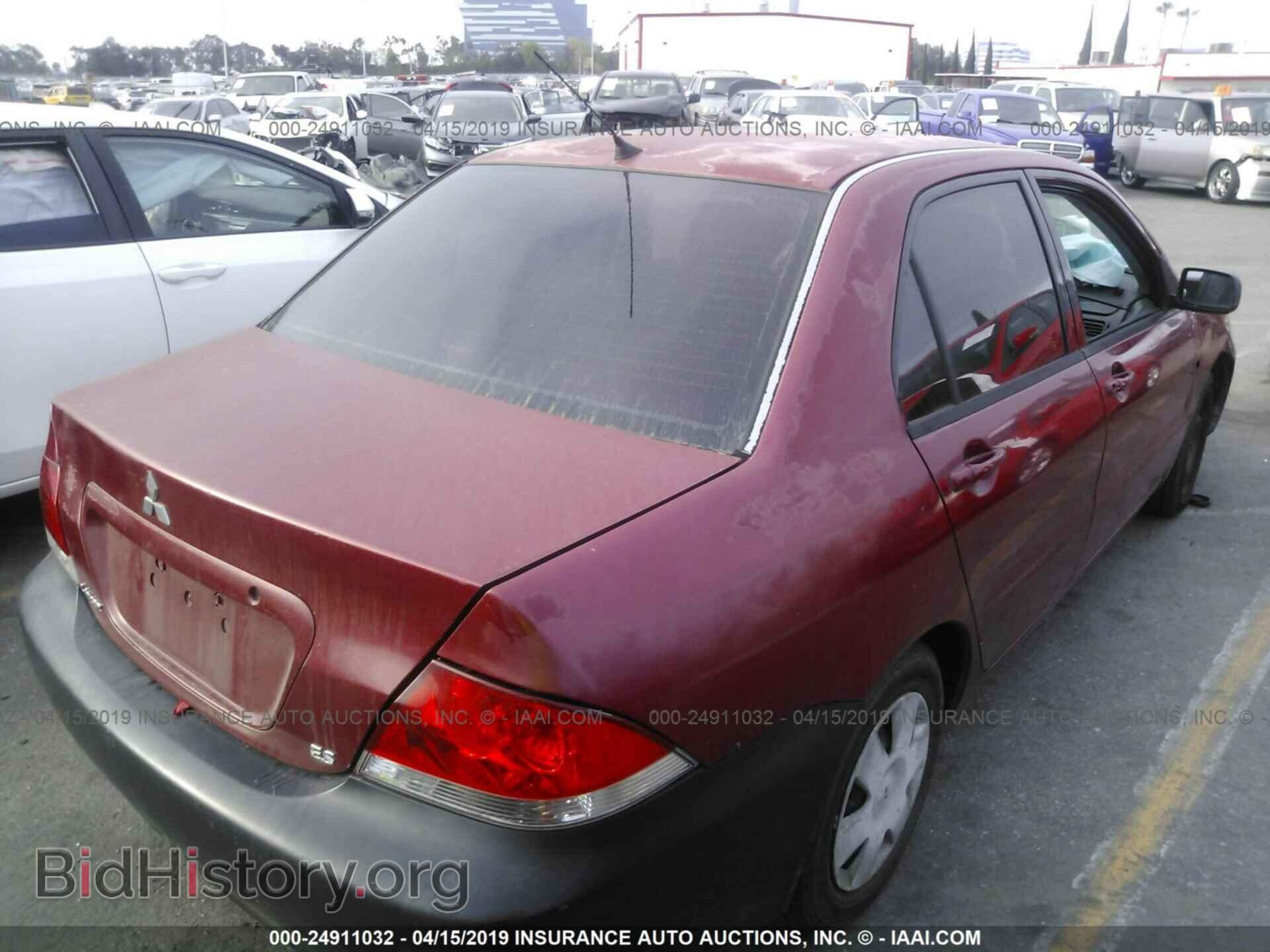 2004 MITSUBISHI LANCER - VIN: JA3AJ26E24U027133 - Фото 4