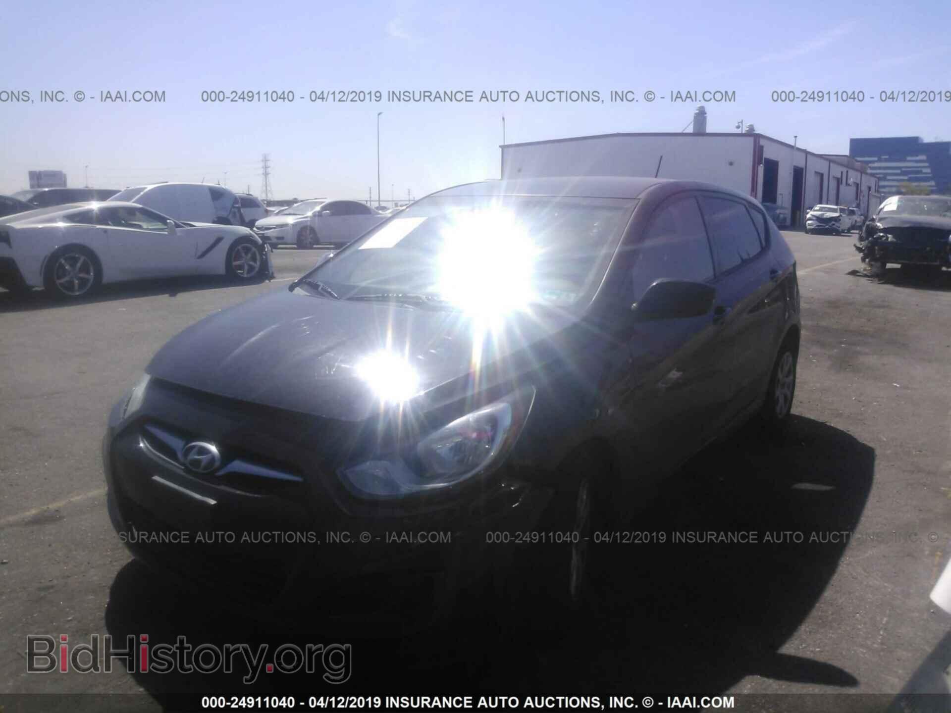 2012 HYUNDAI ACCENT - VIN: KMHCT5AE4CU006372 - Фото 2