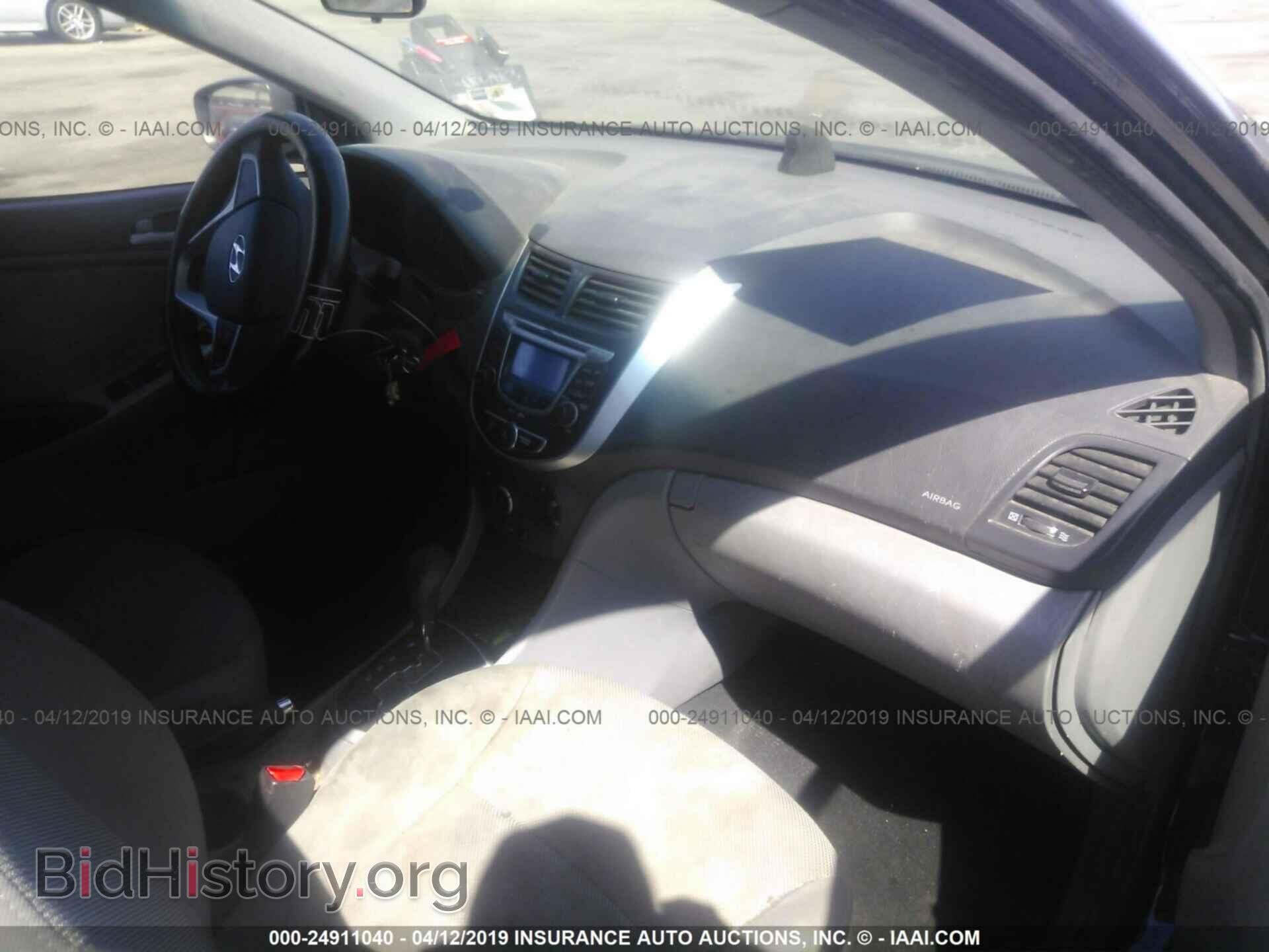 2012 HYUNDAI ACCENT - VIN: KMHCT5AE4CU006372 - Фото 5
