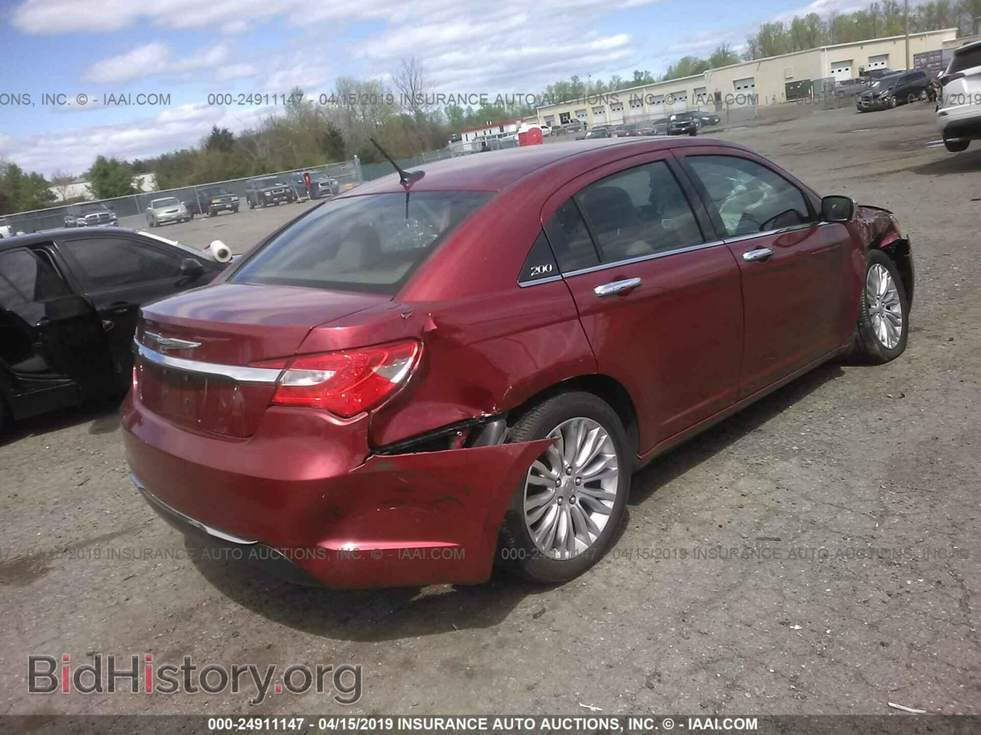 2011 CHRYSLER 200 - VIN: 1C3BC2FBXBN595583 - Фото 4