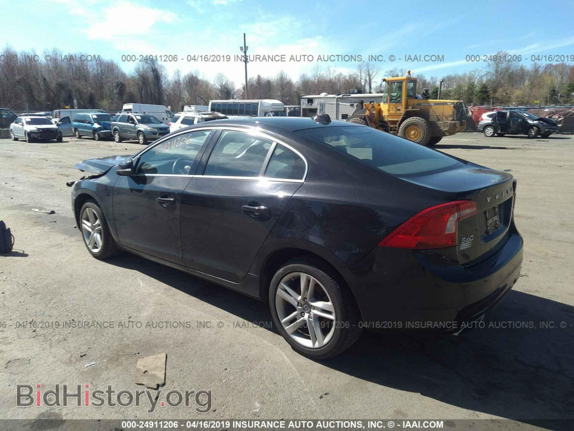 2014 VOLVO S60 - VIN: YV1612FH4E2294265 - Фото 3