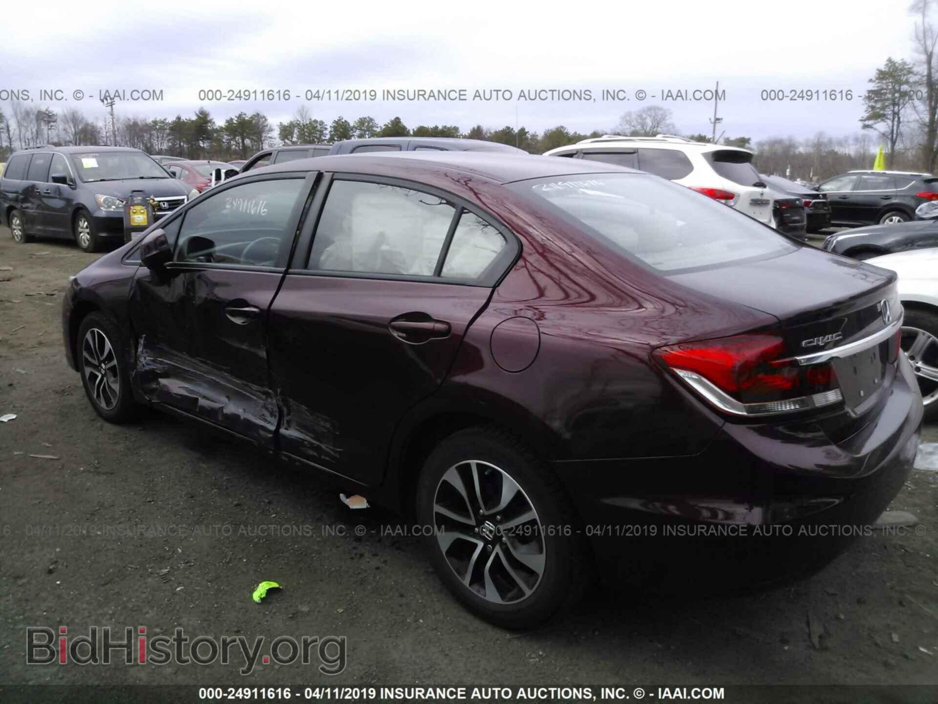 2013 HONDA CIVIC - VIN: 19XFB2F82DE260457 - Фото 3