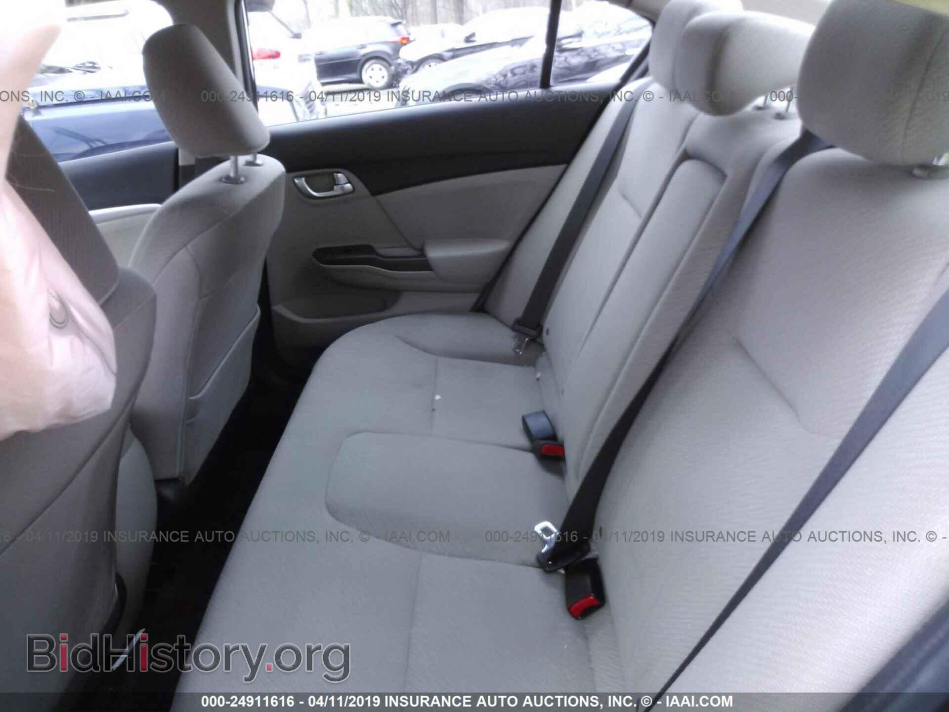 2013 HONDA CIVIC - VIN: 19XFB2F82DE260457 - Фото 8