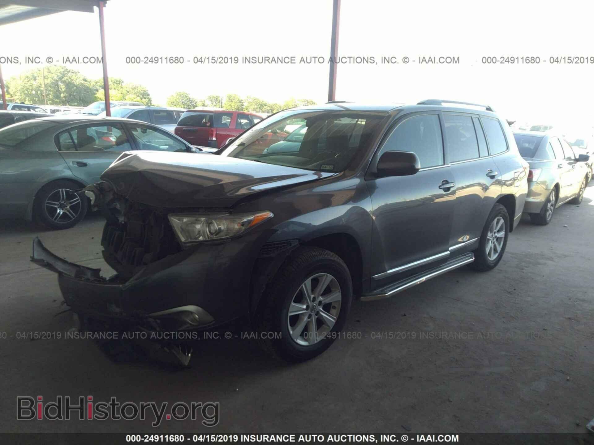 2012 TOYOTA HIGHLANDER - VIN: 5TDBK3EH1CS144841 - Фото 2