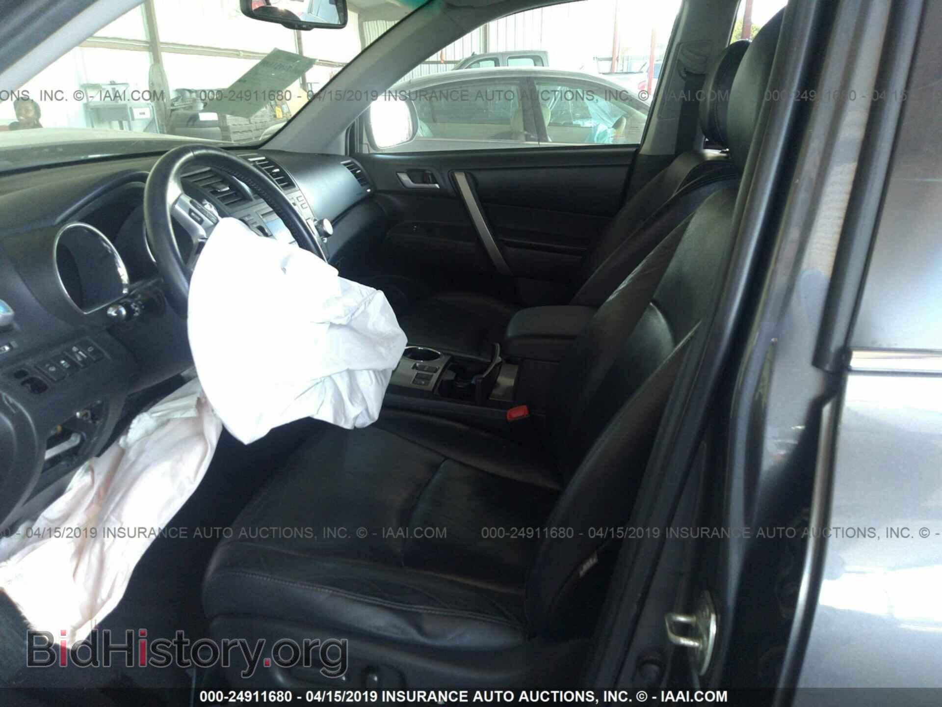 2012 TOYOTA HIGHLANDER - VIN: 5TDBK3EH1CS144841 - Фото 5
