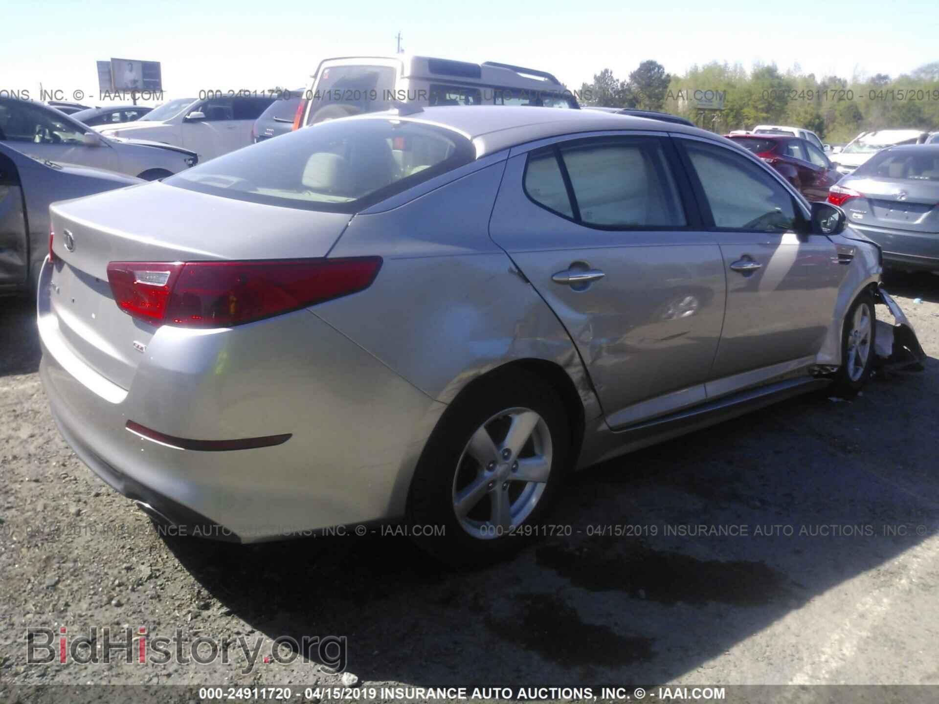 2015 KIA OPTIMA - VIN: KNAGM4A78F5574473 - Photo 4