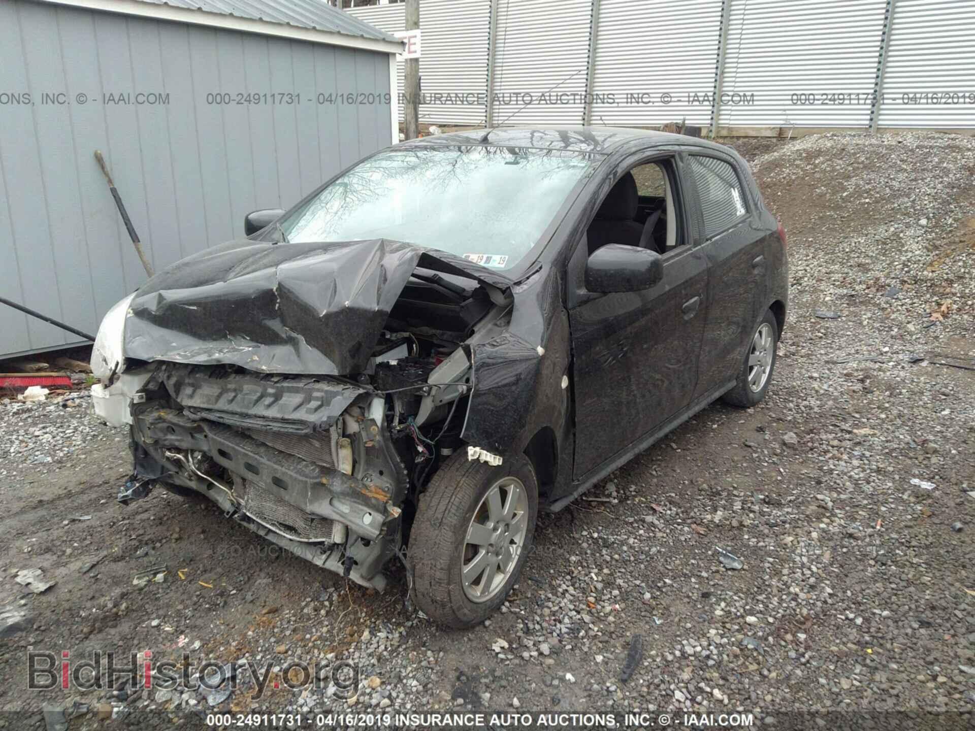2014 MITSUBISHI MIRAGE - VIN: ML32A4HJXEH025011 - Фото 2