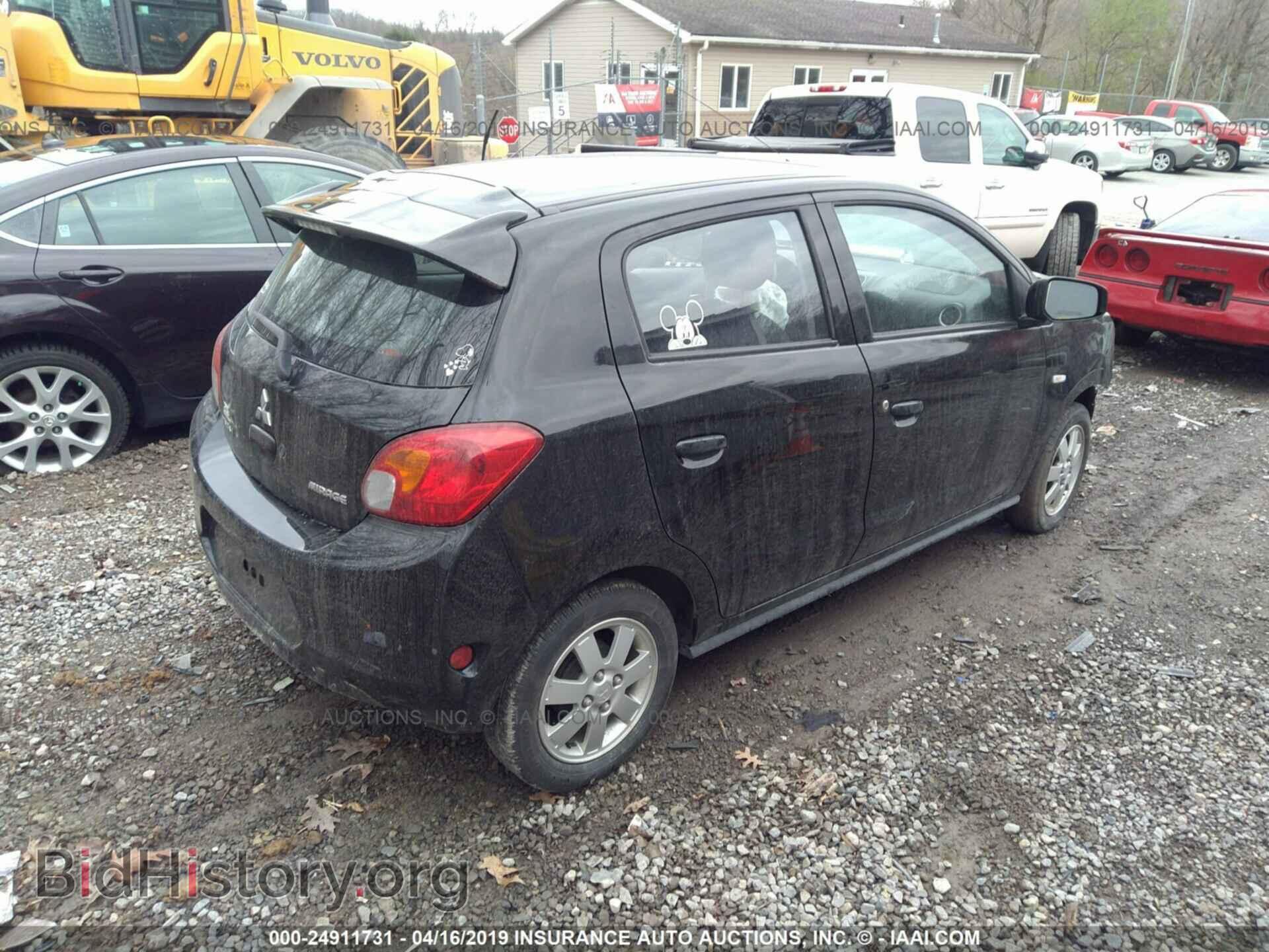 2014 MITSUBISHI MIRAGE - VIN: ML32A4HJXEH025011 - Фото 4