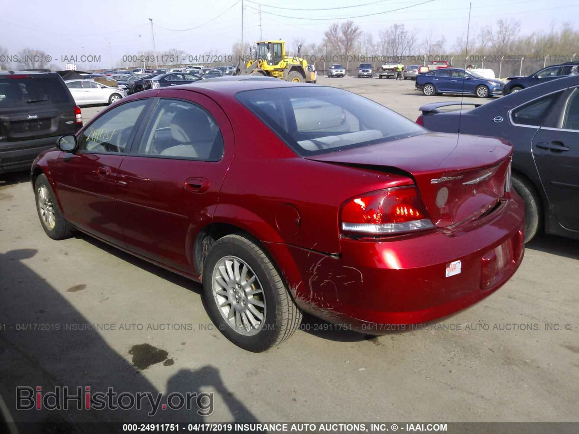 2004 CHRYSLER SEBRING - VIN: 1C3EL46X44N198426 - Фото 3