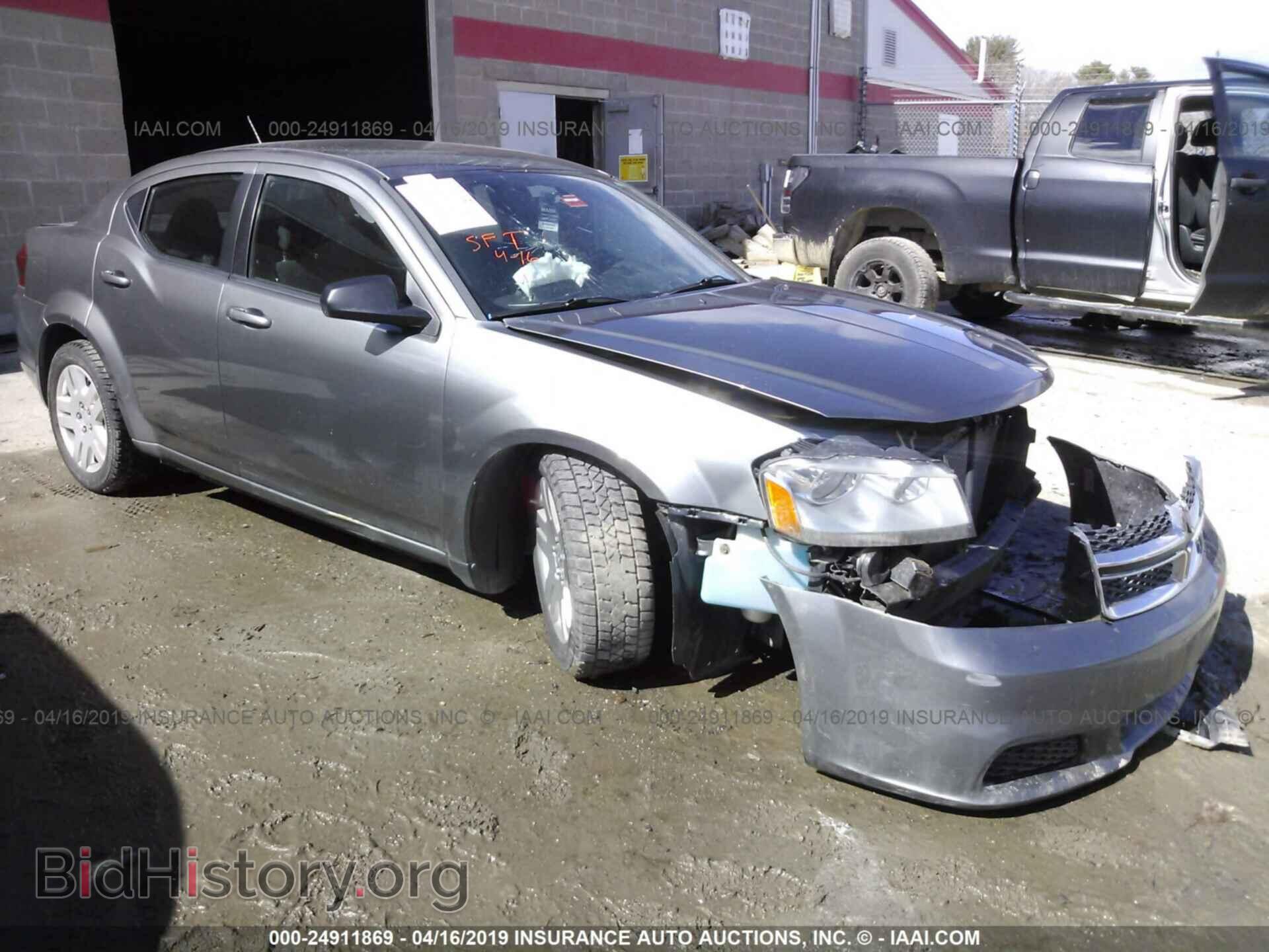 Photo 1C3CDZAB4DN725345 - DODGE AVENGER 2013