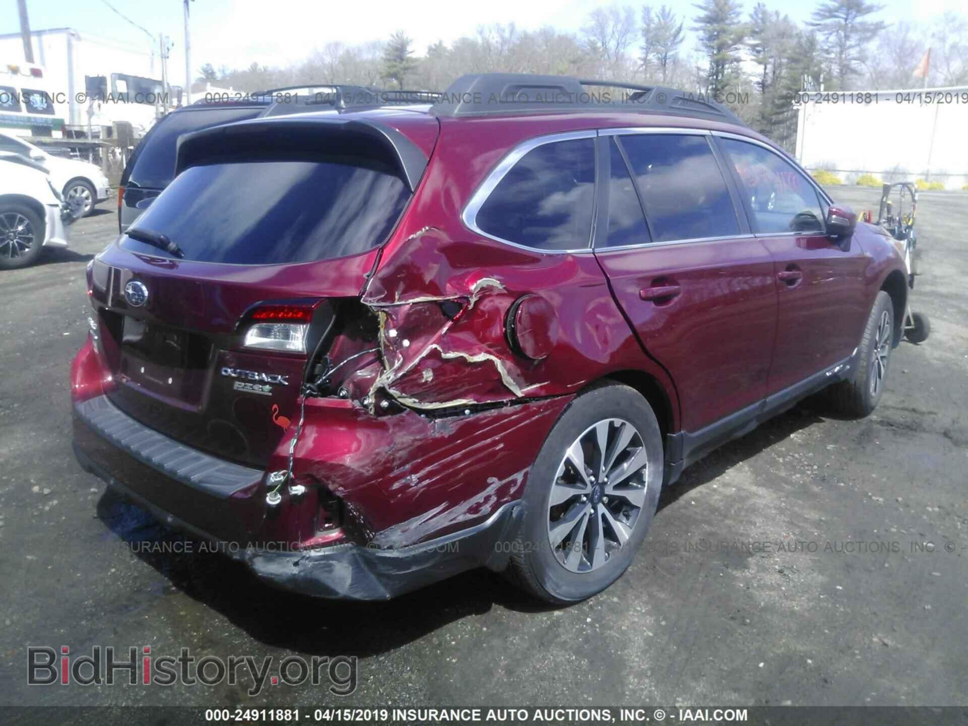 2017 SUBARU OUTBACK - VIN: 4S4BSANC2H3327789 - Фото 4