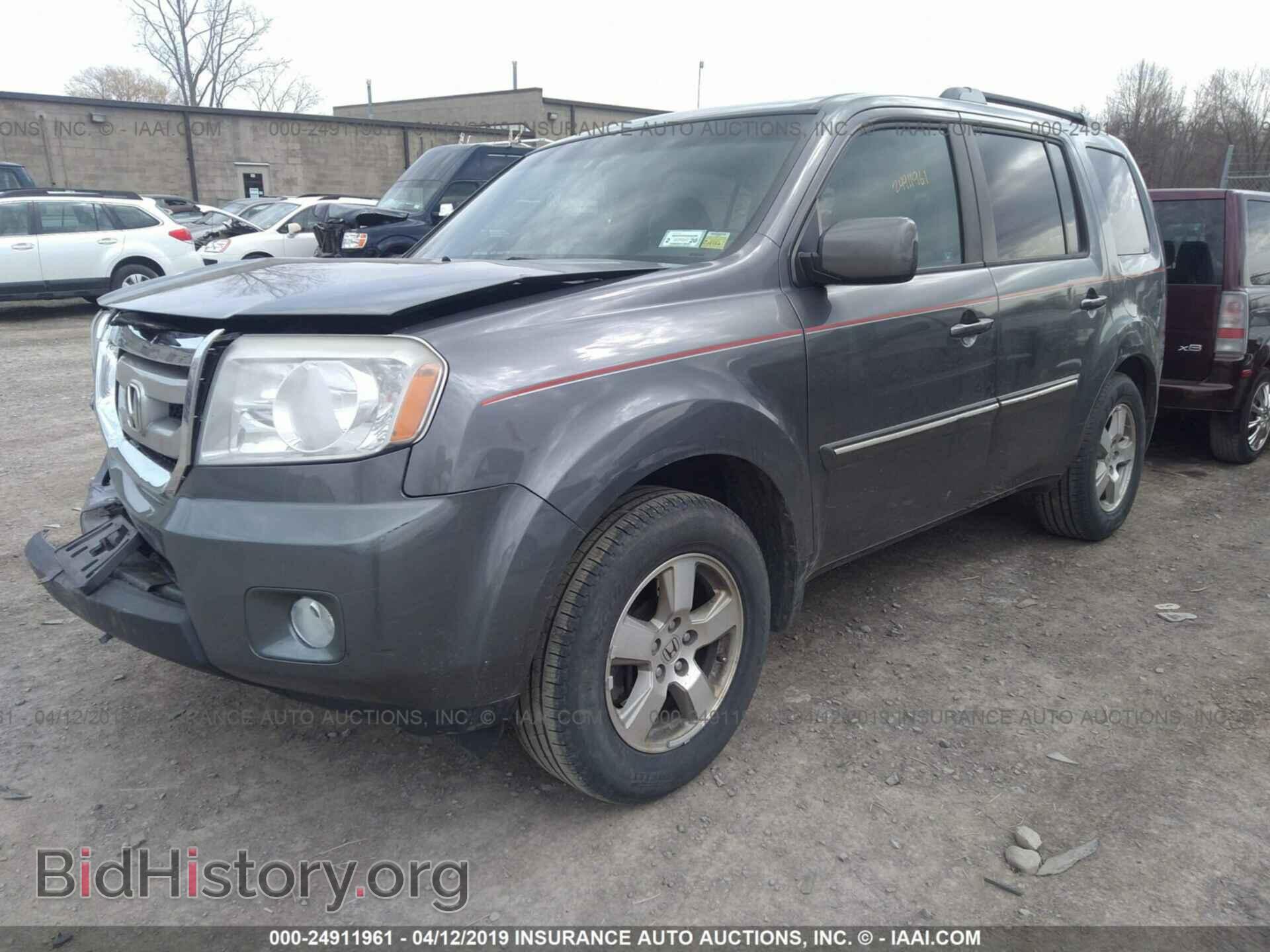 2011 HONDA PILOT - VIN: 5FNYF4H59BB104502 - Фото 2