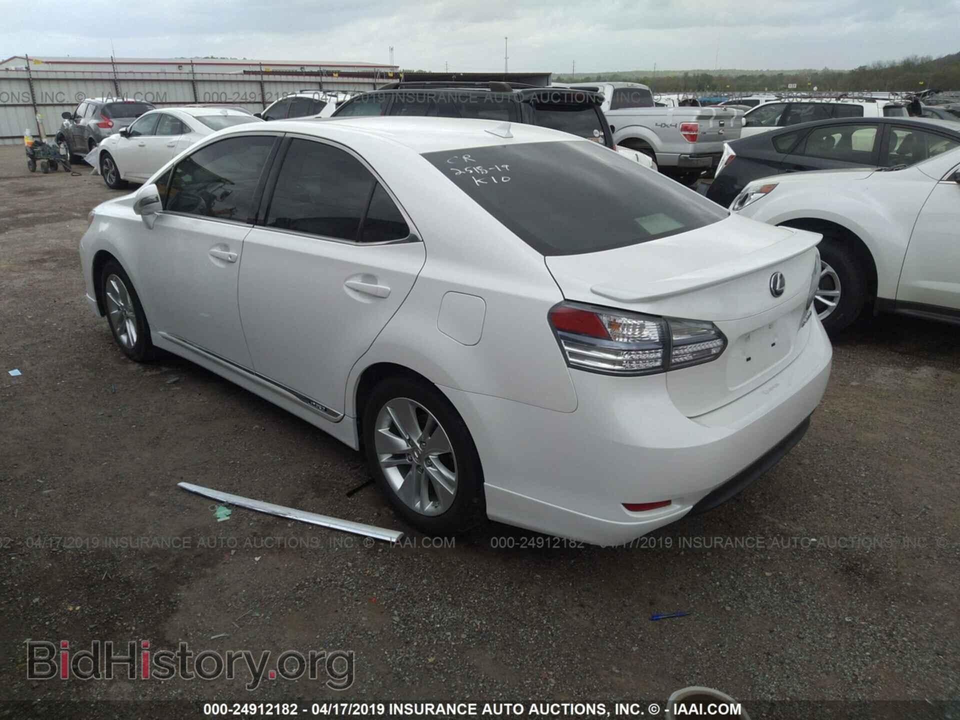 2011 LEXUS HS - VIN: JTHBB1BA0B2044617 - Фото 3