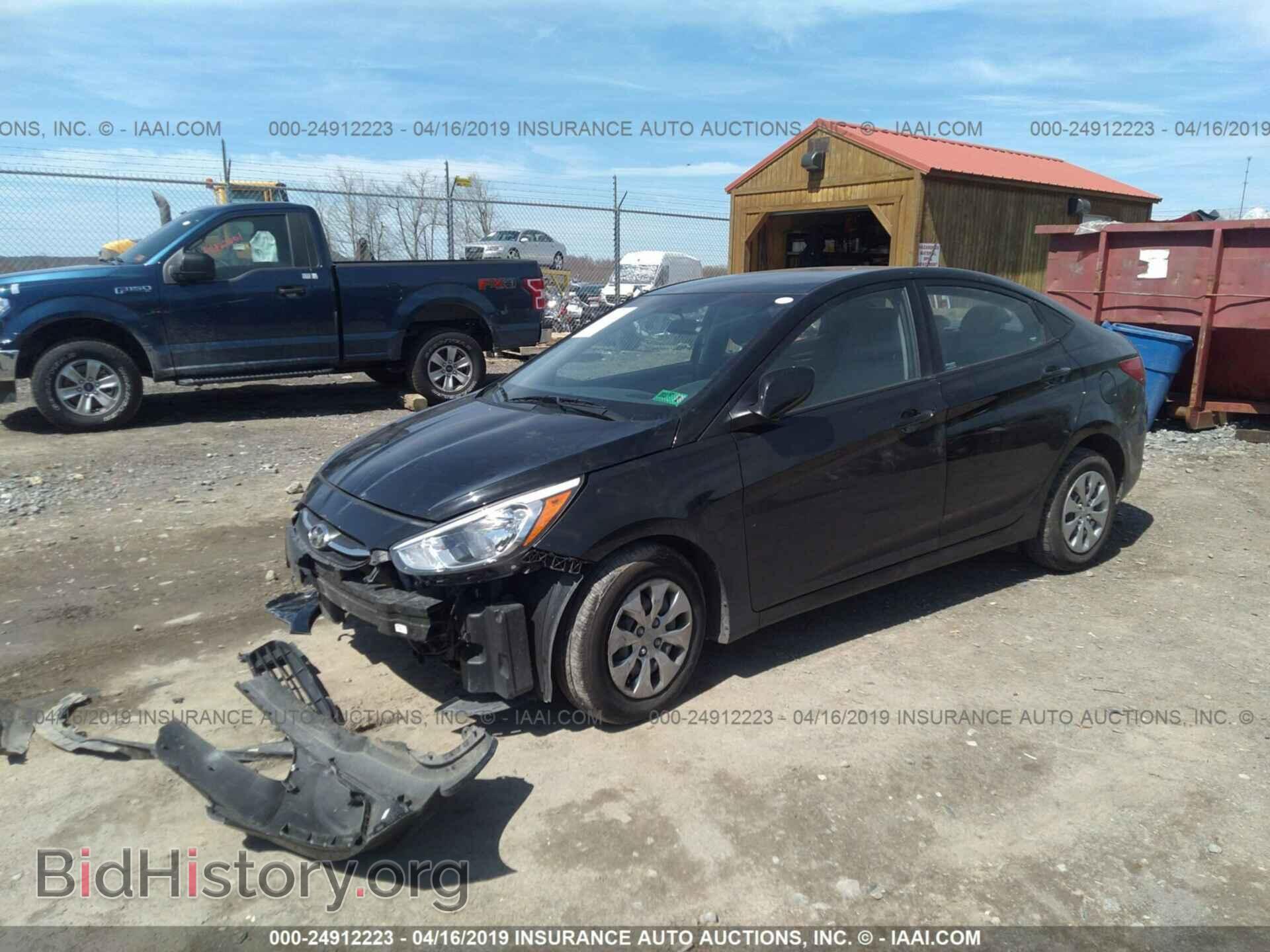 2017 HYUNDAI ACCENT - VIN: KMHCT4AE1HU370508 - Фото 2