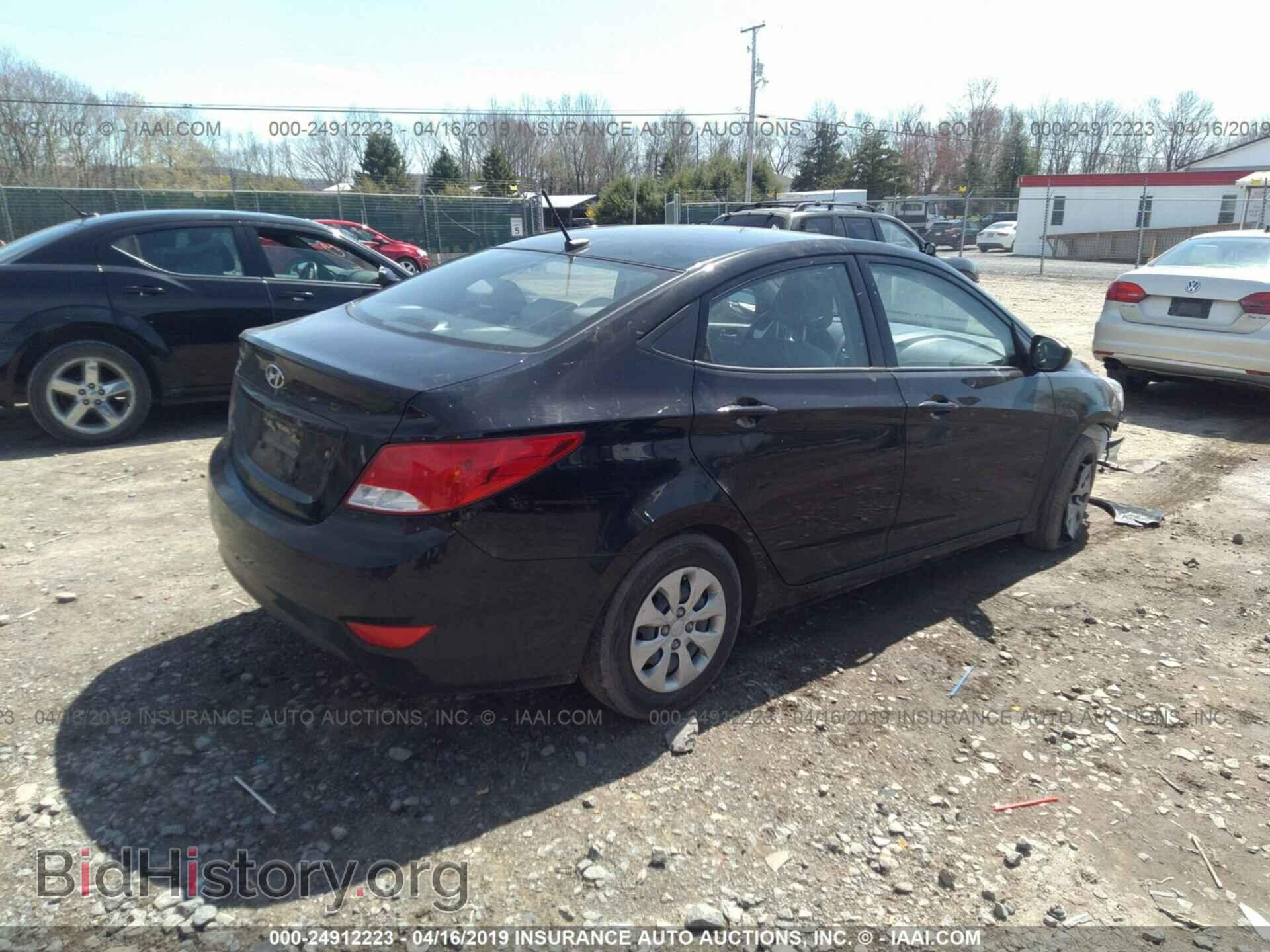 2017 HYUNDAI ACCENT - VIN: KMHCT4AE1HU370508 - Фото 4