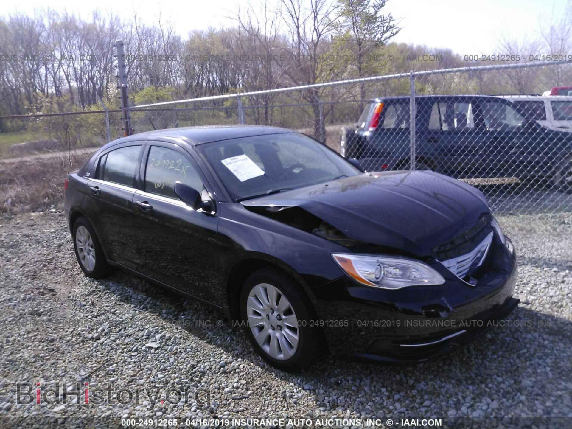 Фотография 1C3CCBAB4CN130357 - CHRYSLER 200 2012