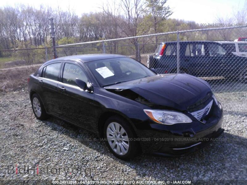 2012 Chrysler 200 LX (VIN 1C3CCBAB4CN130357) — photo 1 of 10, IAAI, damage: front end