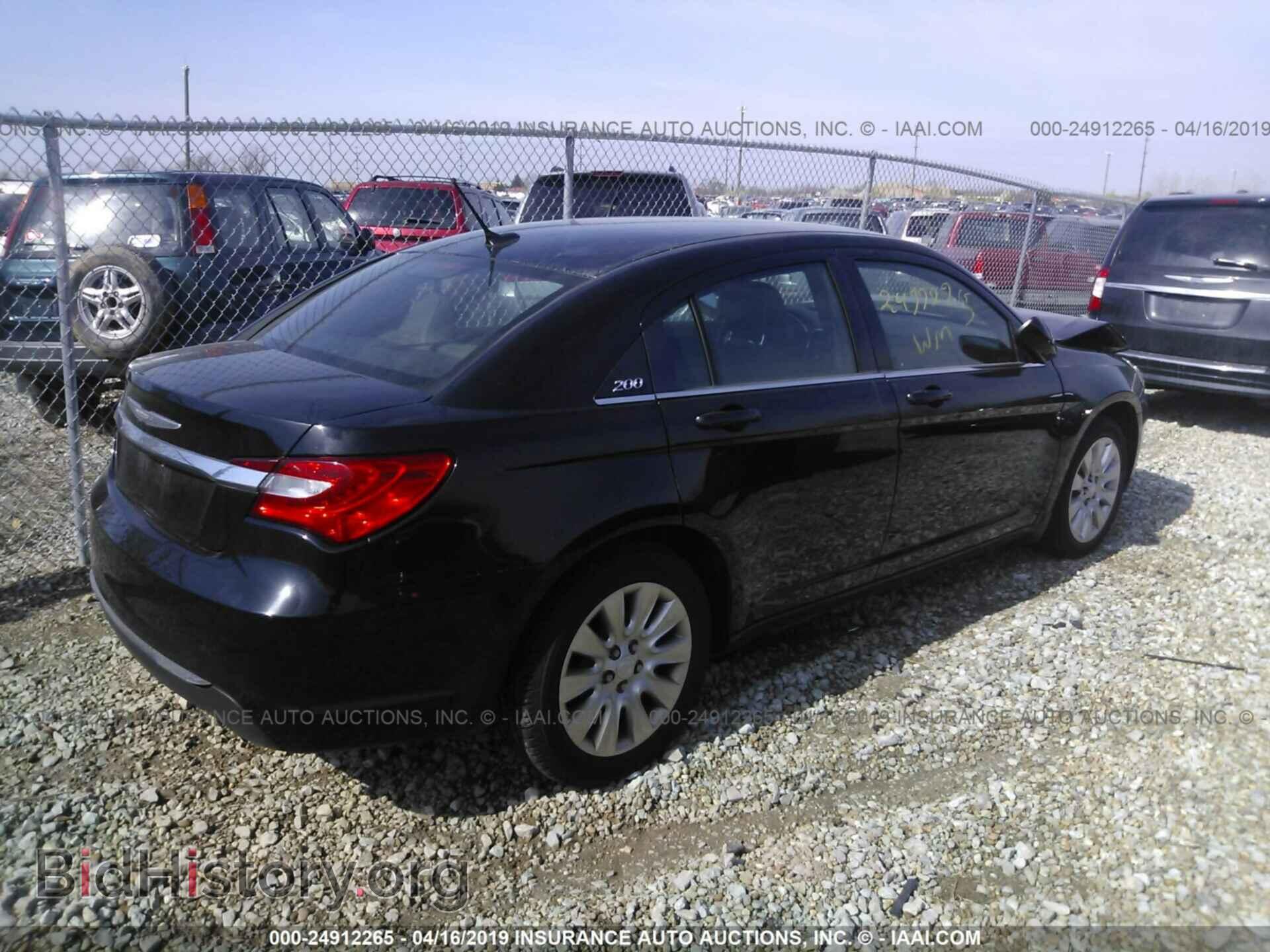 2012 CHRYSLER 200 - VIN: 1C3CCBAB4CN130357 - Фото 4
