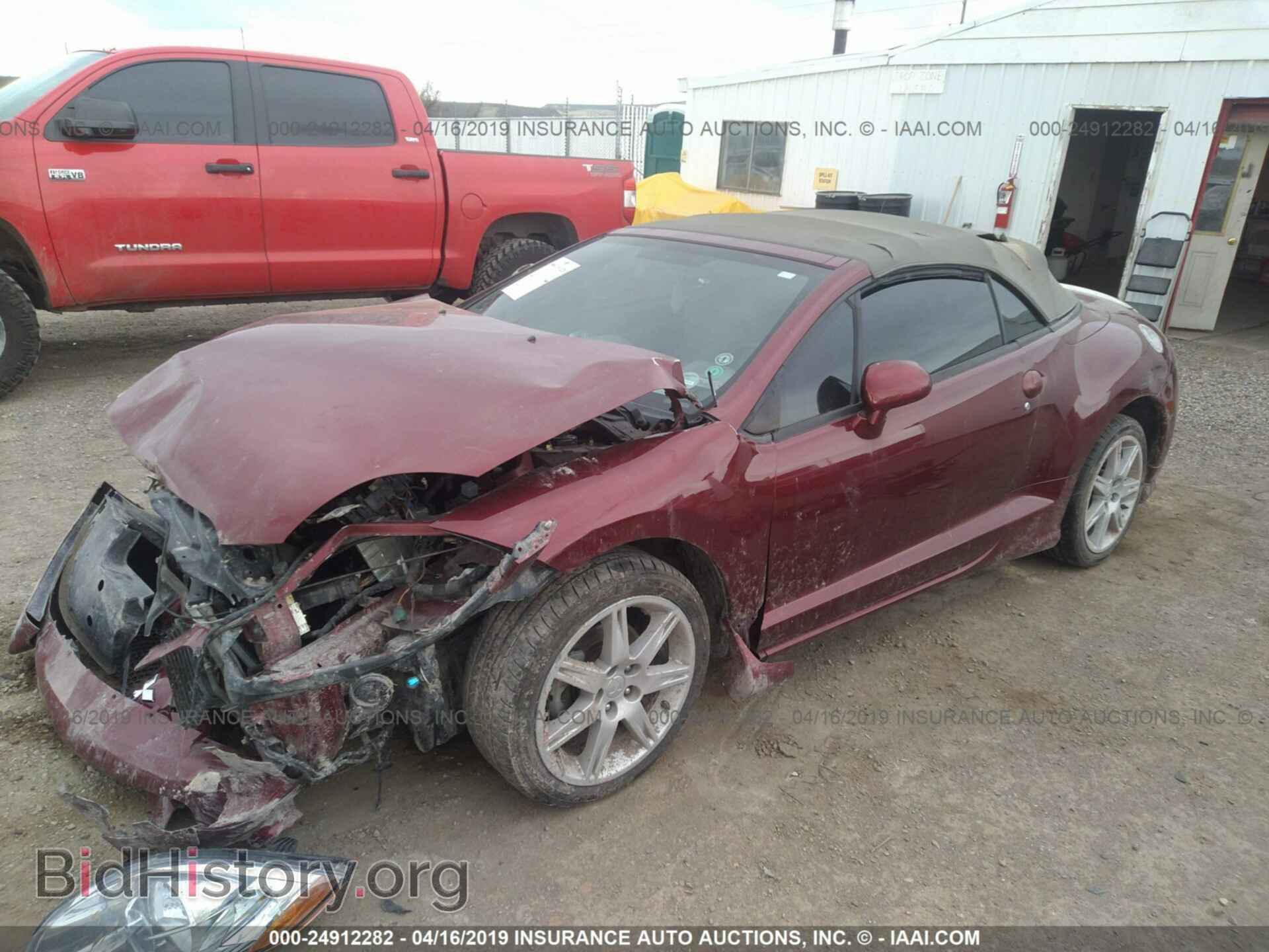 2007 MITSUBISHI ECLIPSE - VIN: 4A3AL35T77E023737 - Фото 2