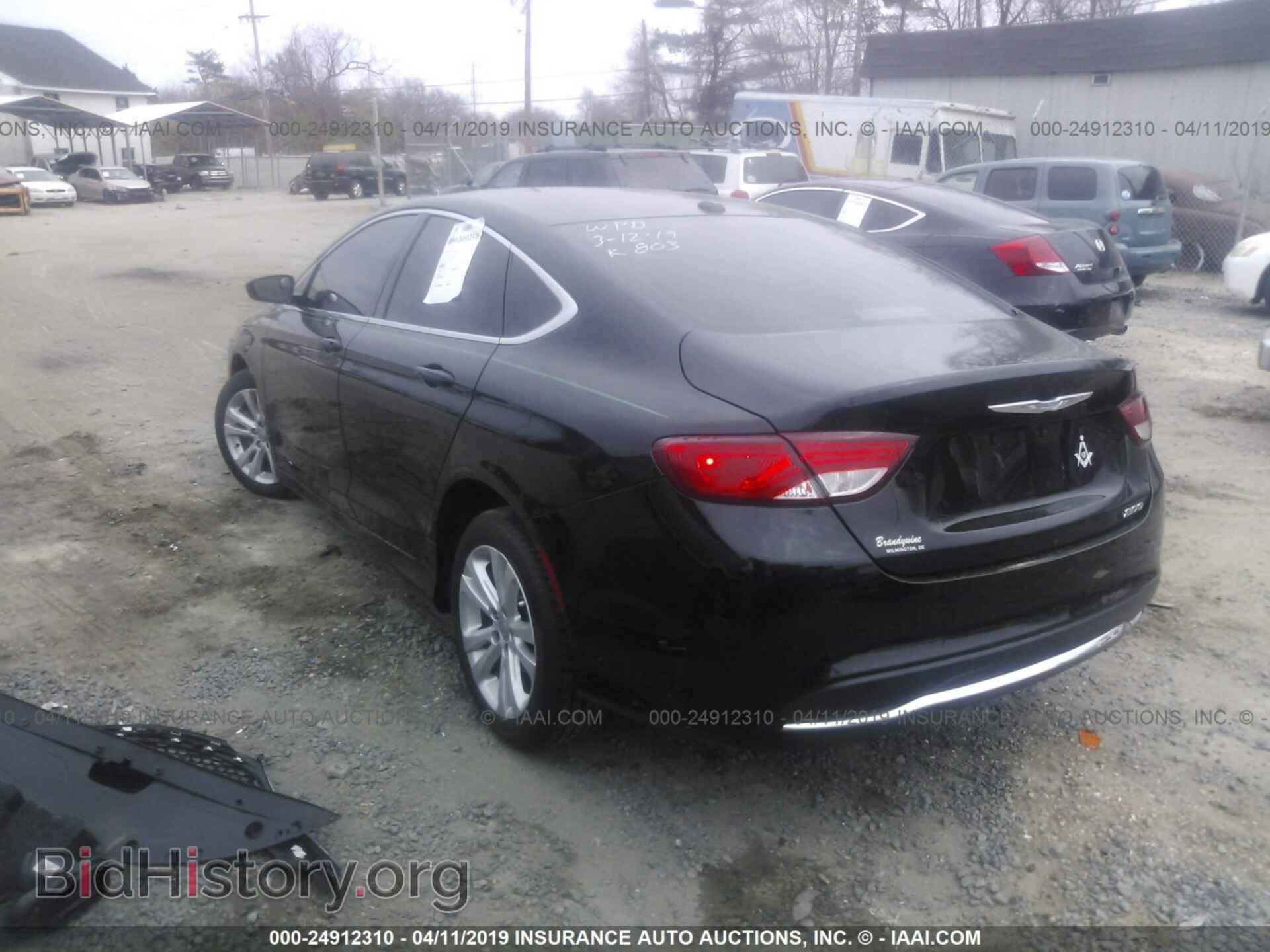 2016 CHRYSLER 200 - VIN: 1C3CCCAB5GN128872 - Photo 3