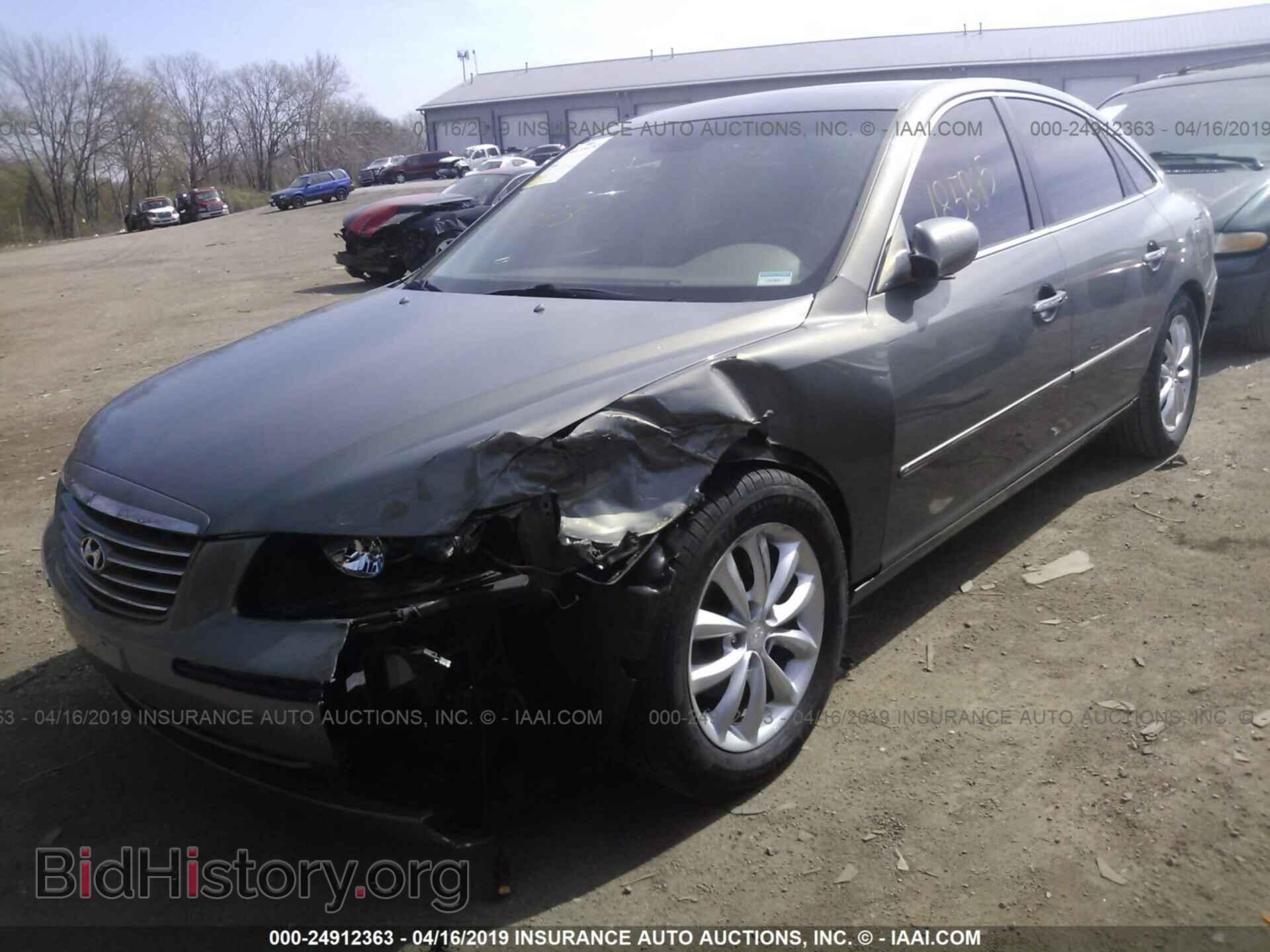 2007 HYUNDAI AZERA - VIN: KMHFC46F67A147699 - Фото 2