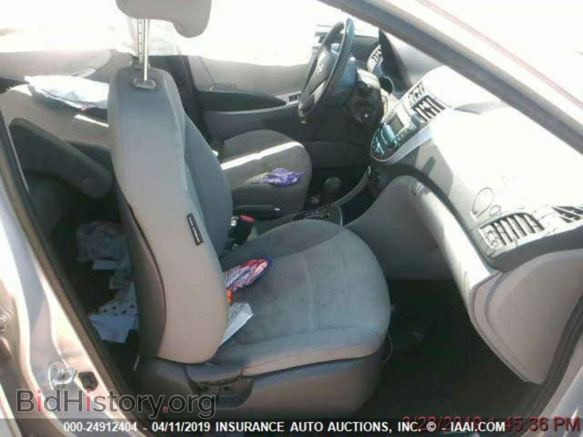 2014 HYUNDAI ACCENT - VIN: KMHCT4AE3EU672460 - Фото 5
