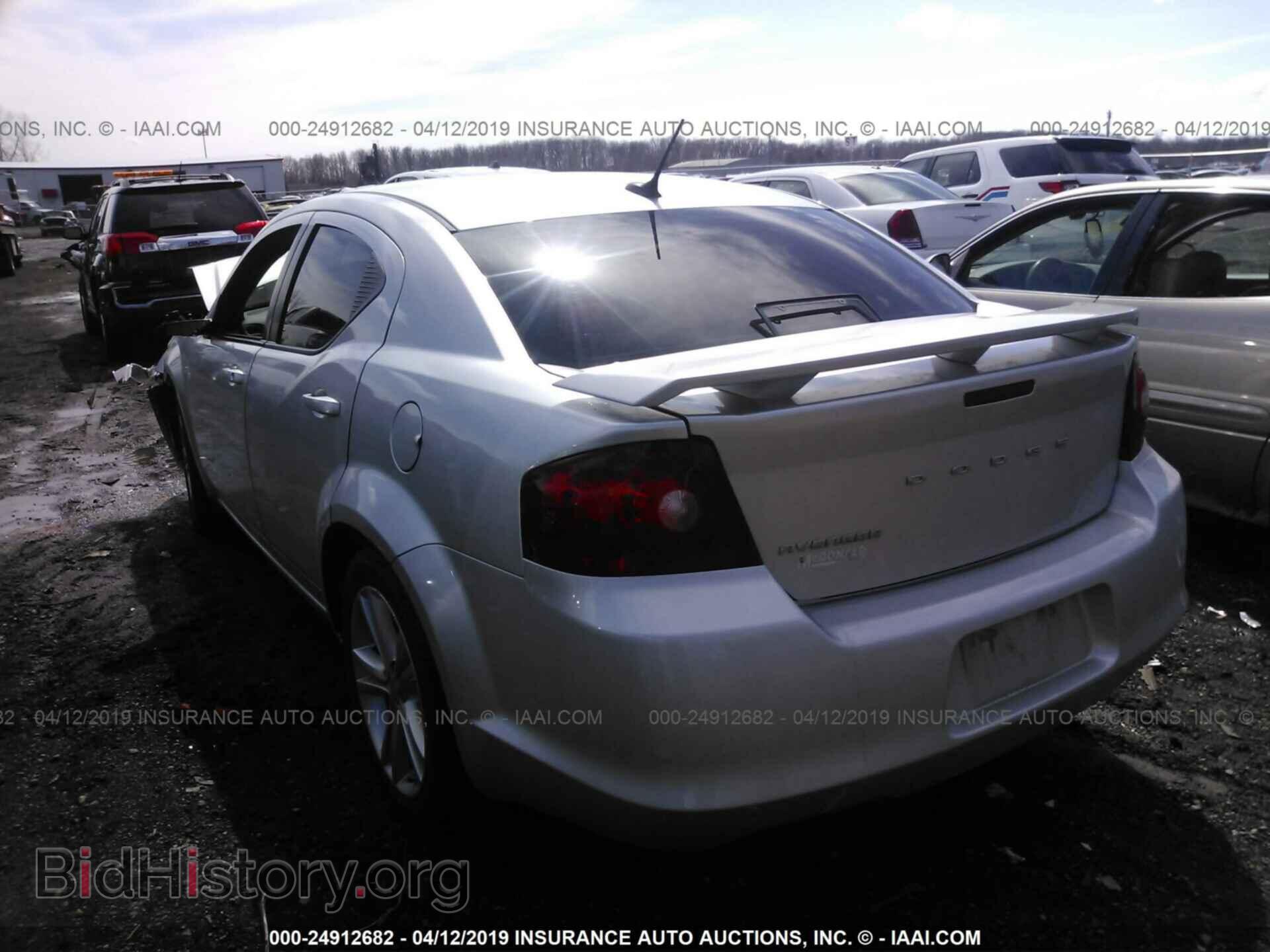 2012 DODGE AVENGER - VIN: 1C3CDZAG3CN311953 - Фото 3