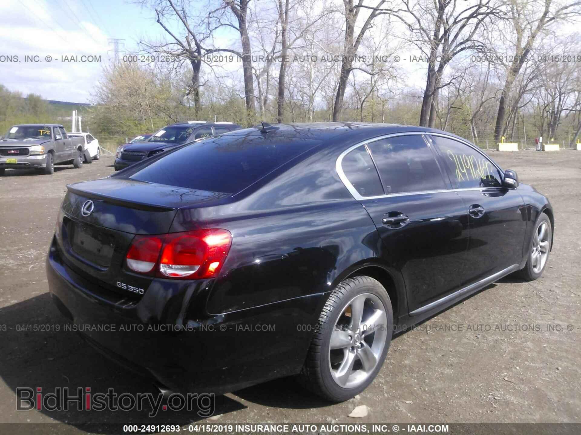 2011 LEXUS GS - VIN: JTHBE1KS1B0052642 - Фото 4