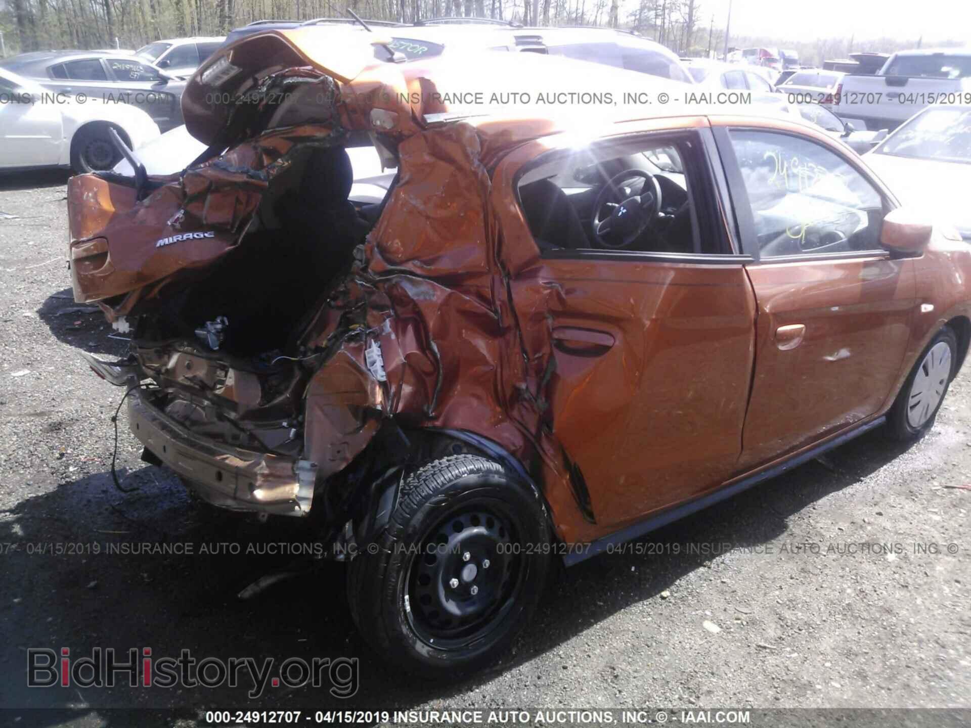 2017 MITSUBISHI MIRAGE - VIN: ML32A3HJ0HH020012 - Фото 4
