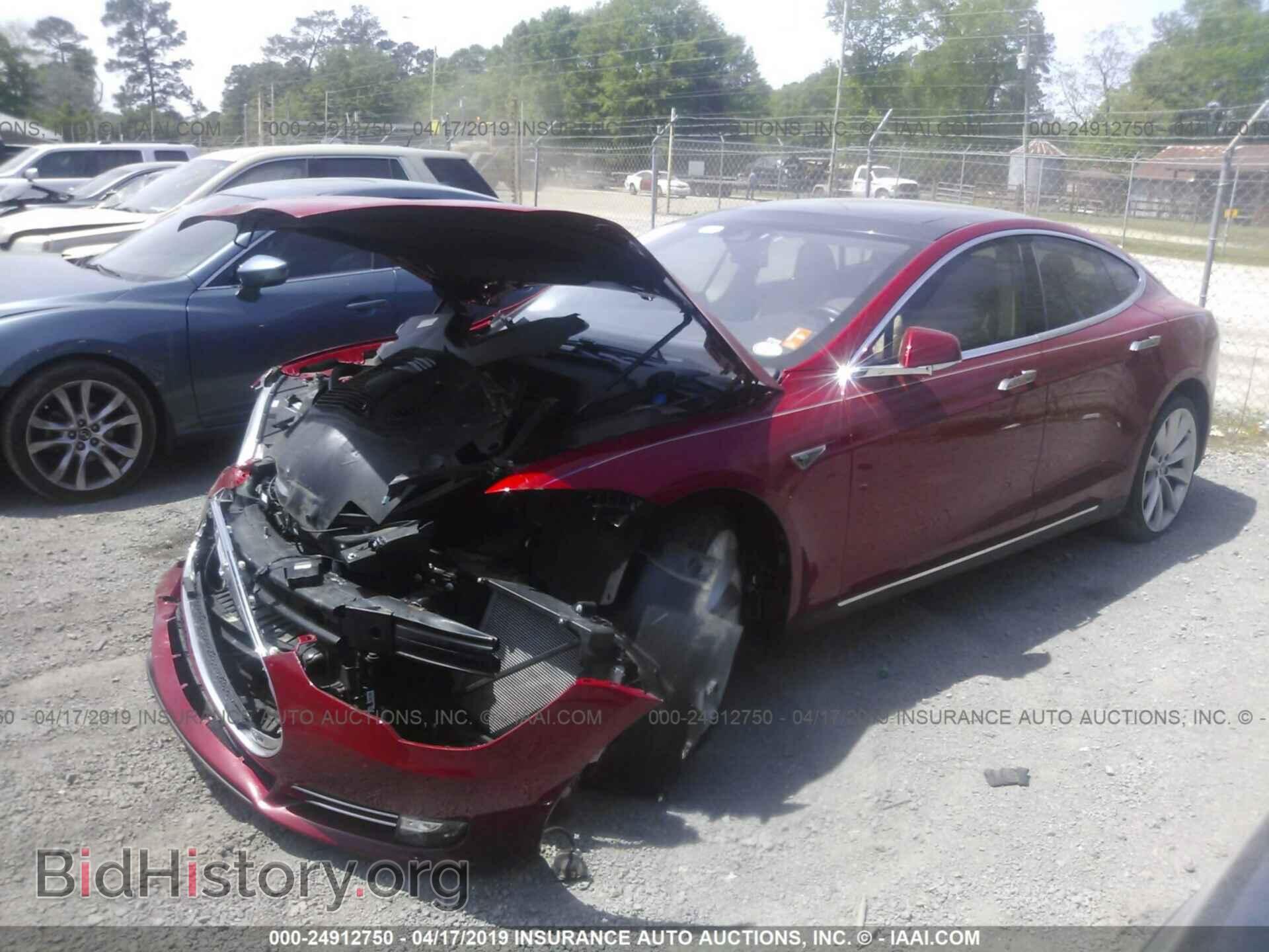 2015 TESLA MODEL S - VIN: 5YJSA1E27FF119079 - Photo 2